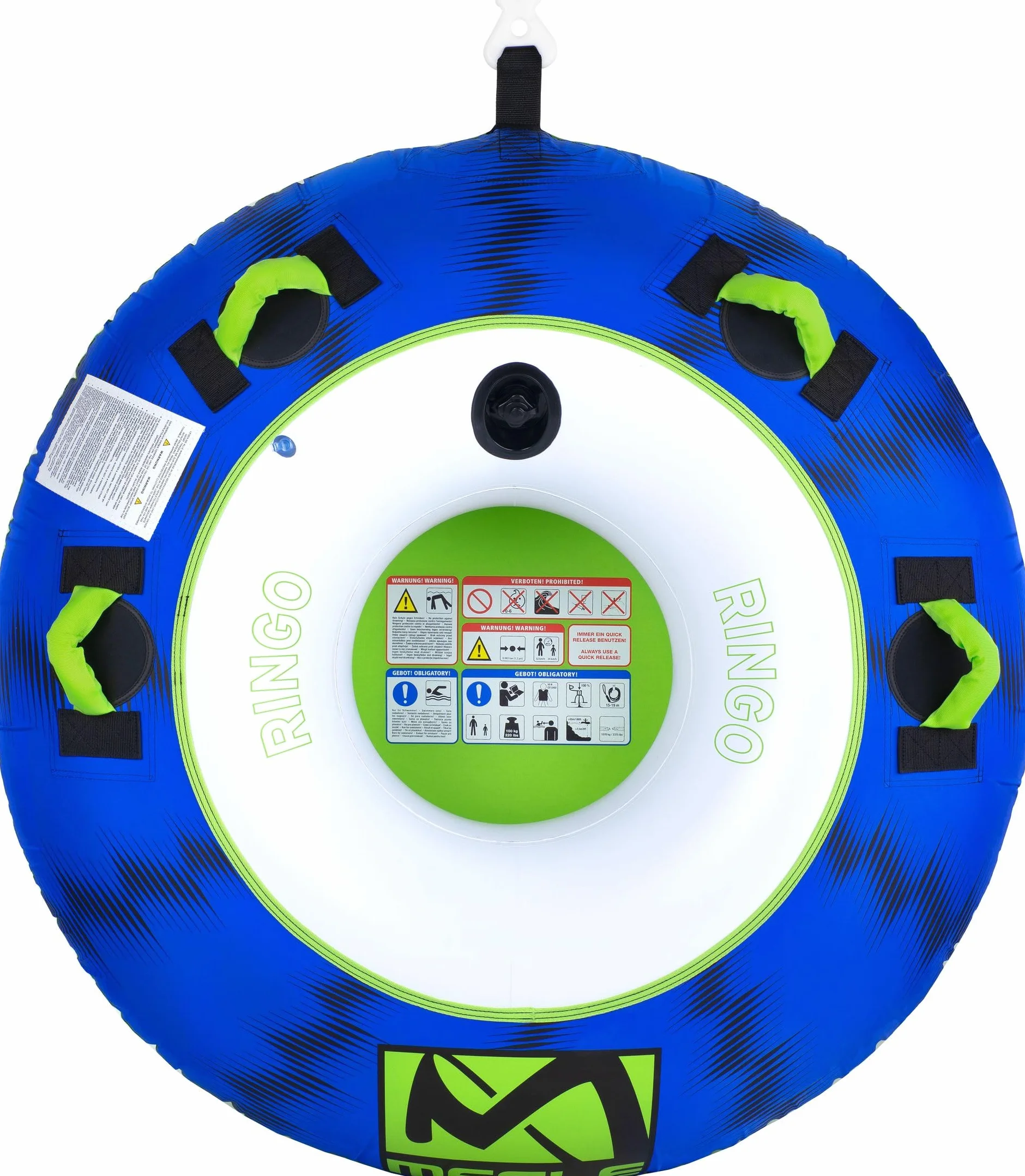 Ringo Flotador de Arrastre Hinchable 1 Persona Moto Acuática