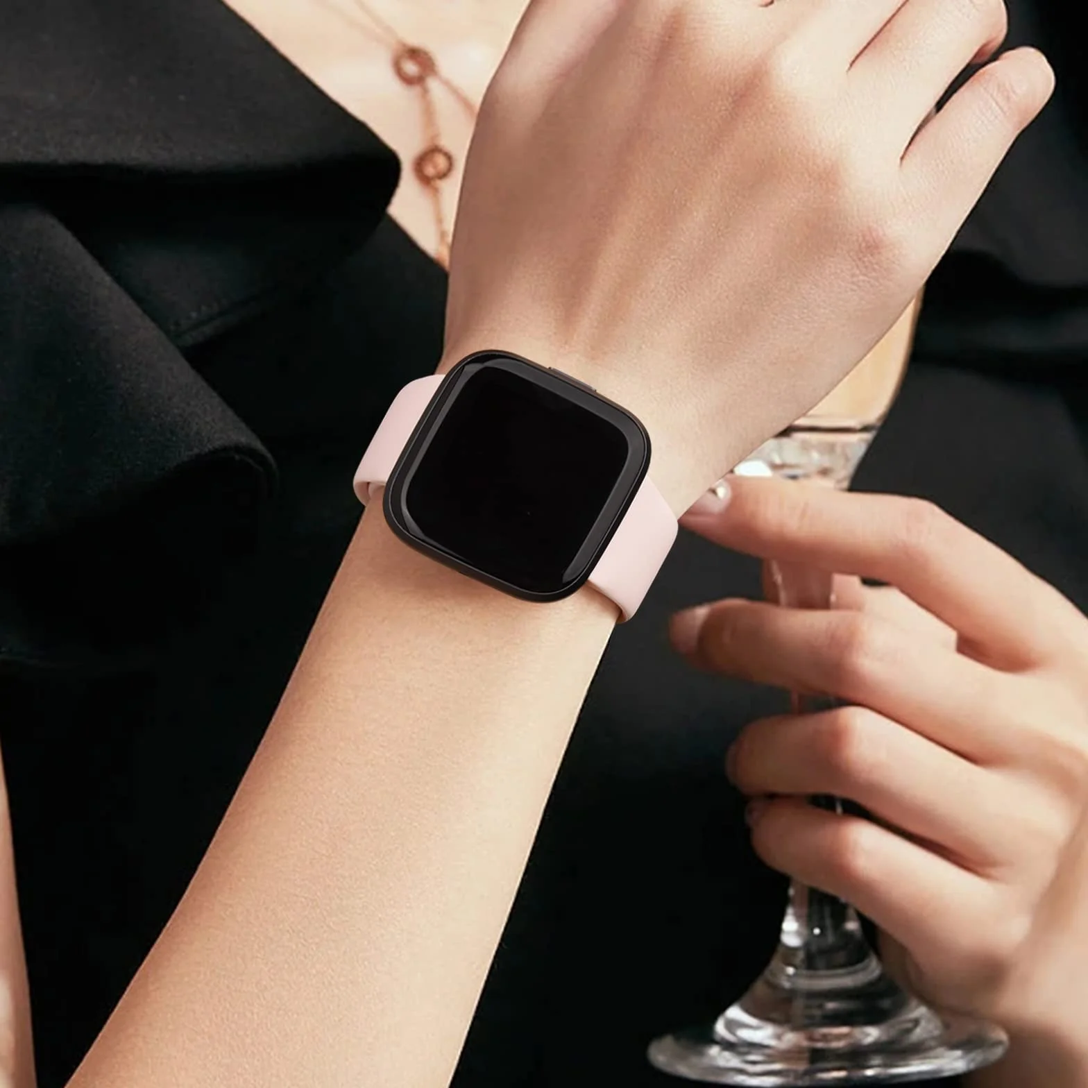 Correa para Fitbit Versa 2/Versa/Versa Lite, Pulsera de Repuesto Ajustable - 3 Piezas