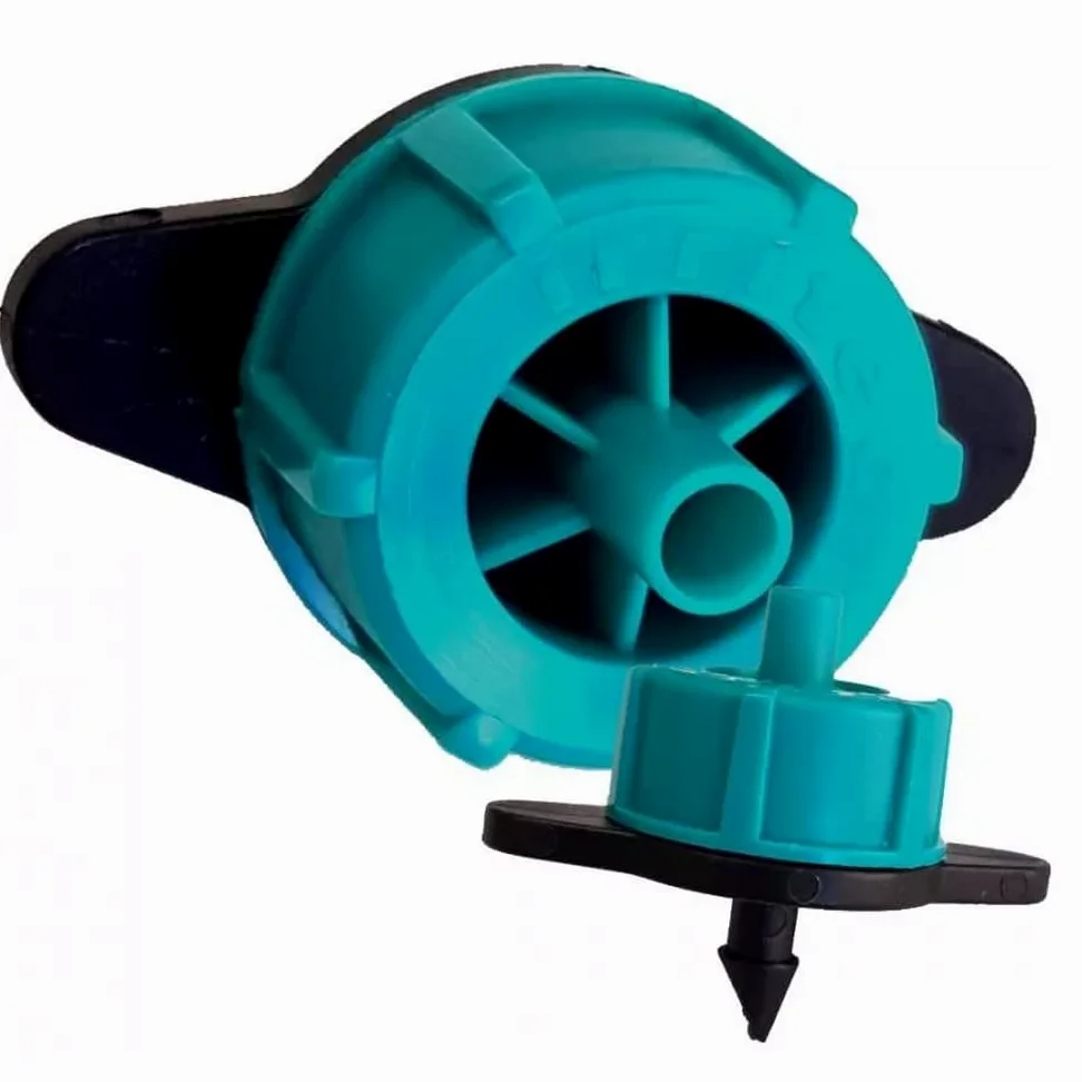 [Pack 500] GOTERO AUTOCOMPENSANTE 4 litros por Hora. Gotero para riego agrícola y jardinería. Gotero pinchado Desmontable Apto para micro tubo. Presión Trabajo 1 a 4 Bar | Incluye Membrana nítrica
