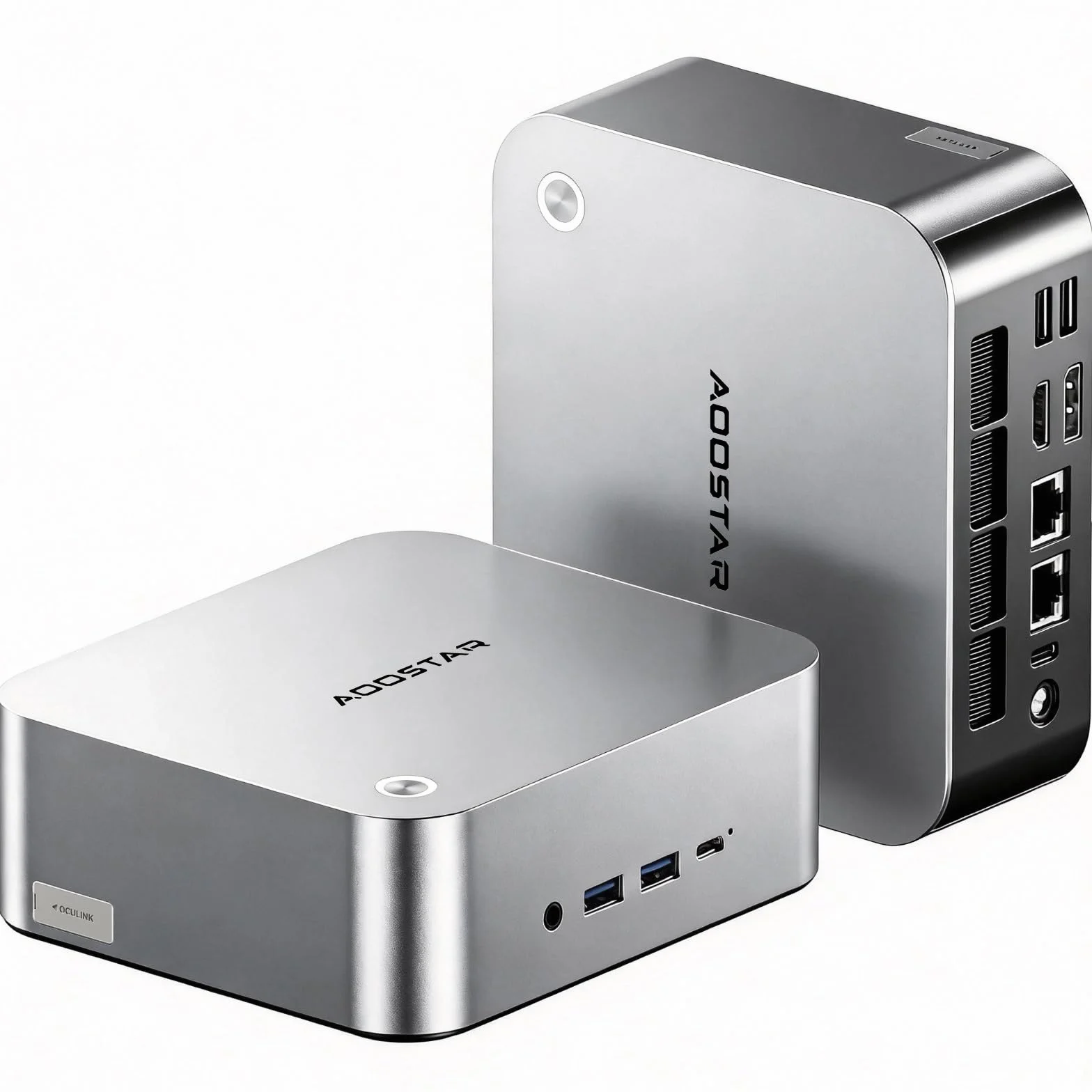 AOOSTAR MACO Mini PC R7 6850H 24GB RAM 1TB SSD PCIe 4.0 Windows 11 Pro Radeon 680M OCuLink 2xUSB4 2x2.5G LAN 4K