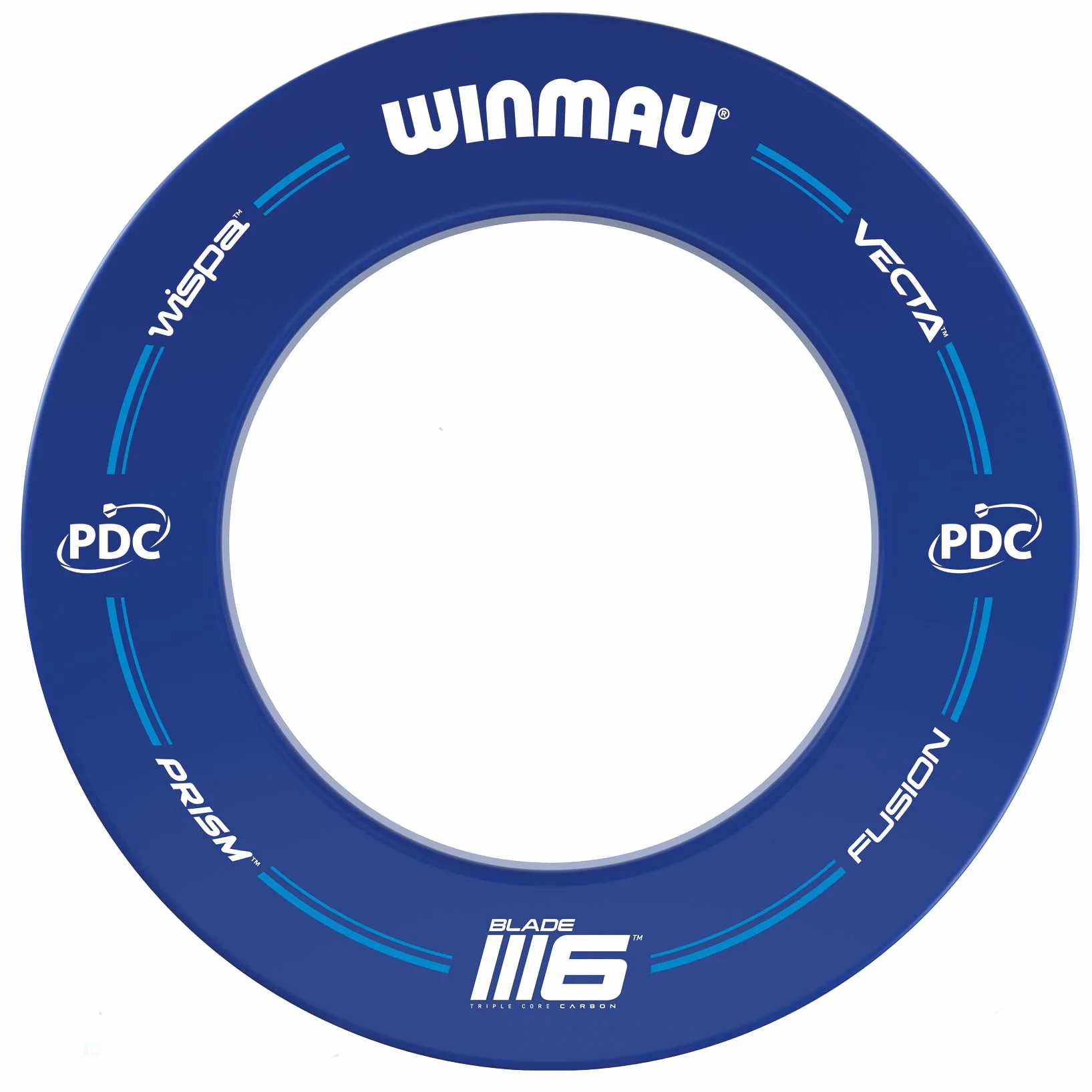 WINMAU Blade 6 Diana profesional de cerdas Especificaciones oficiales del torneo