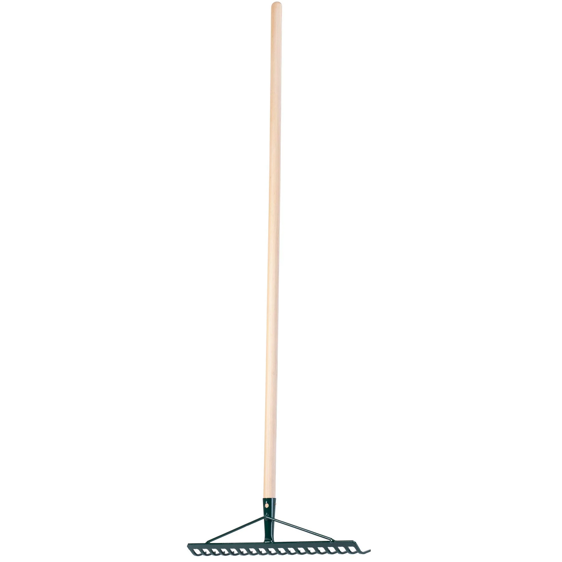 KADAX Rastrillo ancho para jardín, bancal, césped, rastrillo de jardín, rastrillo de hierro, rastrillo de metal, rastrillo de hojas, escoba de hojas, herramienta de jardín, rastrillo de heno,