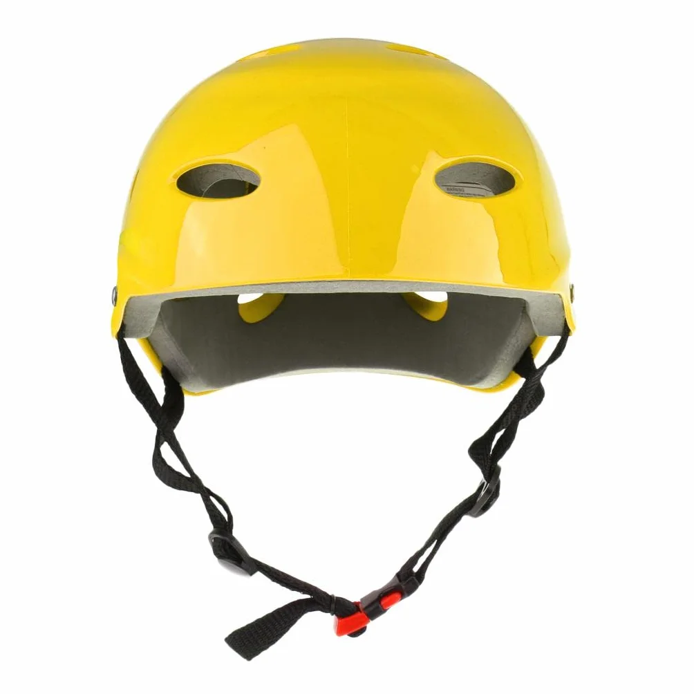 Casco de seguridad para deportes acuáticos wakeboard kayak talla L rojo