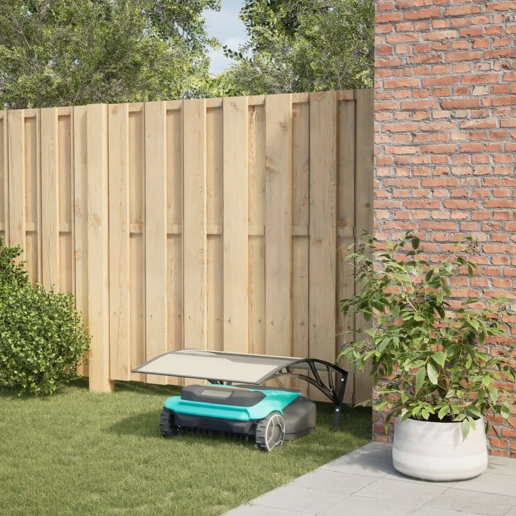 INLIFE Caseta para Robot cortacésped Negro 80x101x46 cm Casa y jardín,Jardín,Accesorios para maquinaria de jardinería,Accesorios de cortacéspedes 7kg