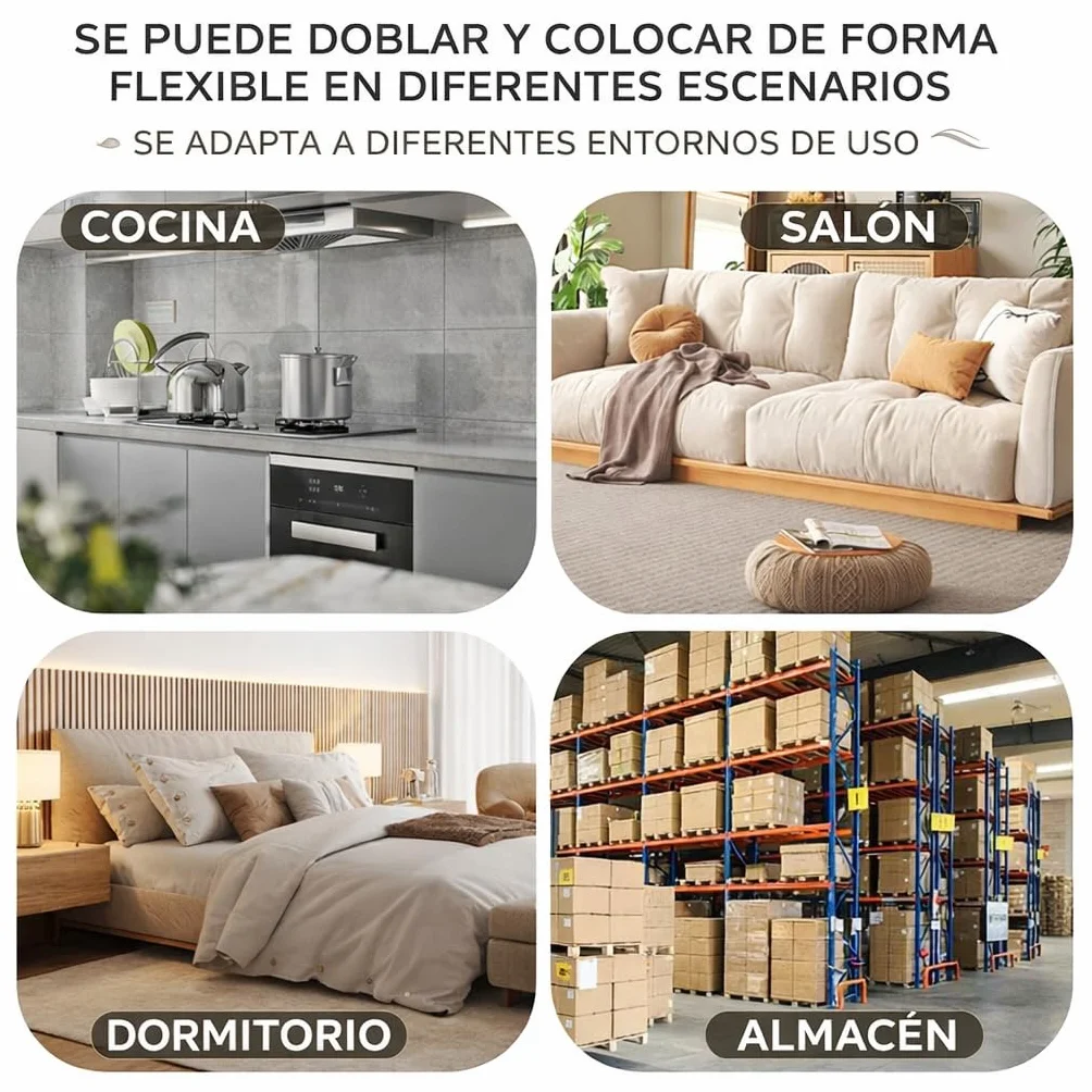 Trampas Adhesivas para Ratones y Cucarachas, Pack de 8, Sin Veneno, Pegamento Ultra Fuerte, Uso Interior Cocina, Garaje y Almacén