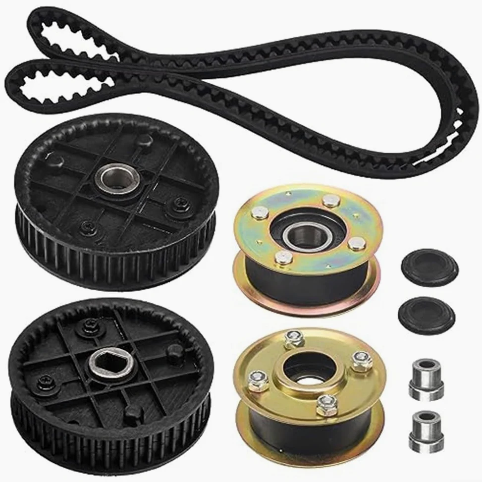 Kit de correa de polea con piñones para cortacésped TimeMaster de 30 pulgadas 20199 20200 21199 2199HD 21200 y 76 cm 20975 20976 20977 20978 21810 21811 sustituye a 1311 -4529 125 -