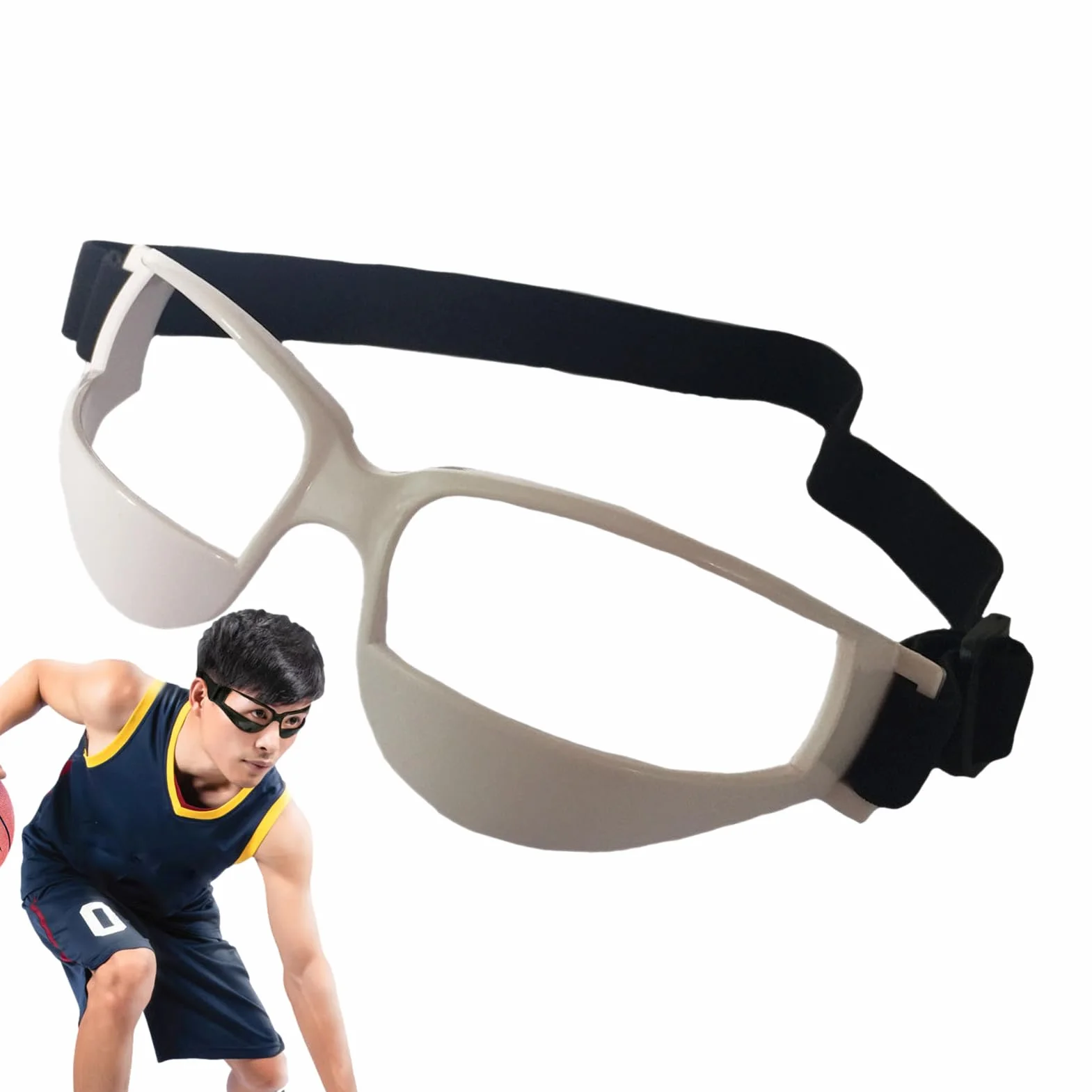 Gafas de baloncesto protectoras portátiles para regatear equipo de entrenamiento
