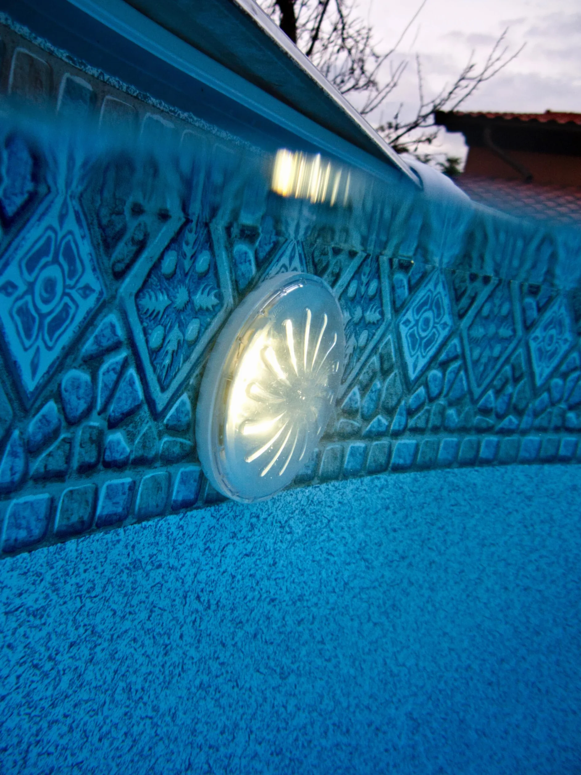 Gre PLED2 - Iluminación para Piscina. Conjunto de Dos Proyectores Led Blanco para Piscina Elevada de Acero, 8W. Luz para Piscinas