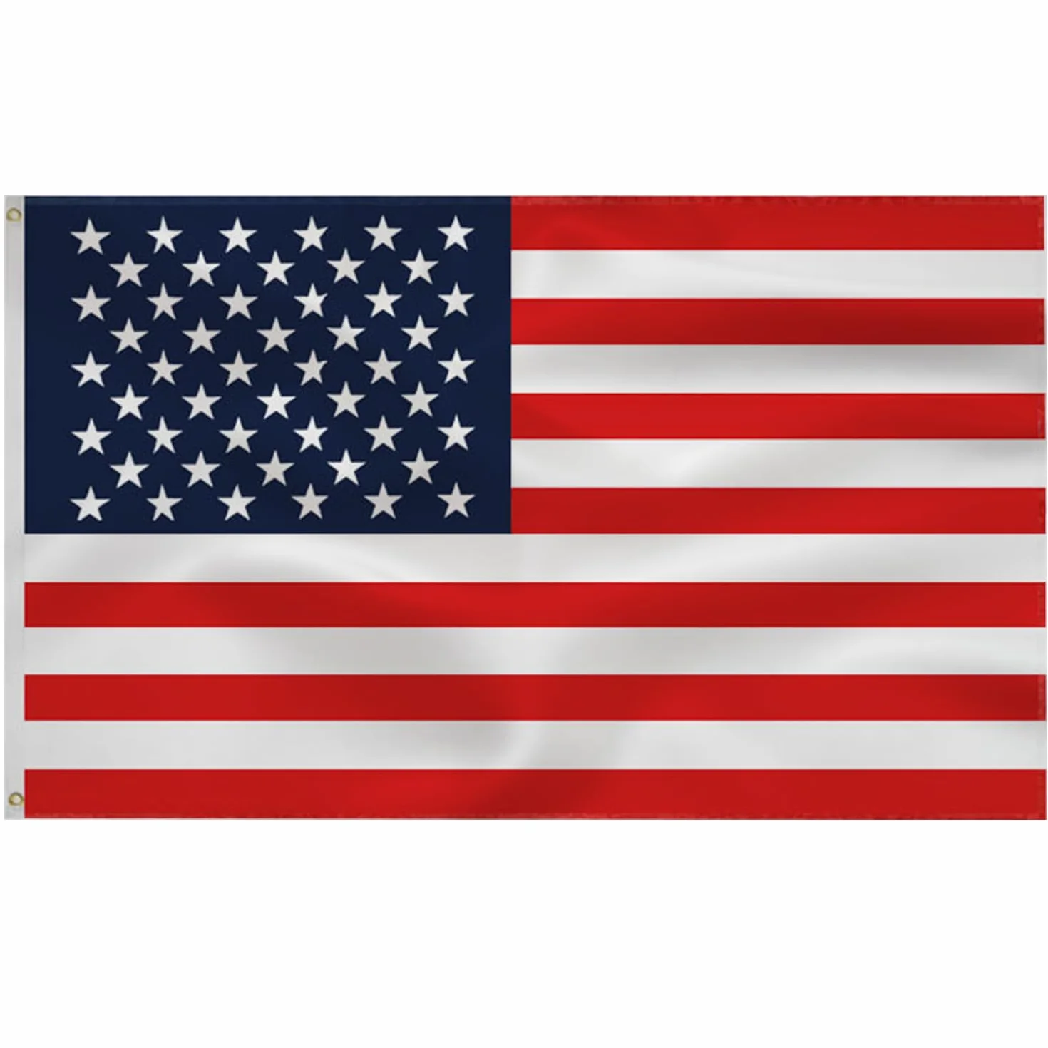 Bandera americana USA FLAG American Flag 90x150cm, bandera estadounidense, bandera de Estados Unidos, poliéster de calidad para interiores y exteriores, con bordes de doble costura de latón