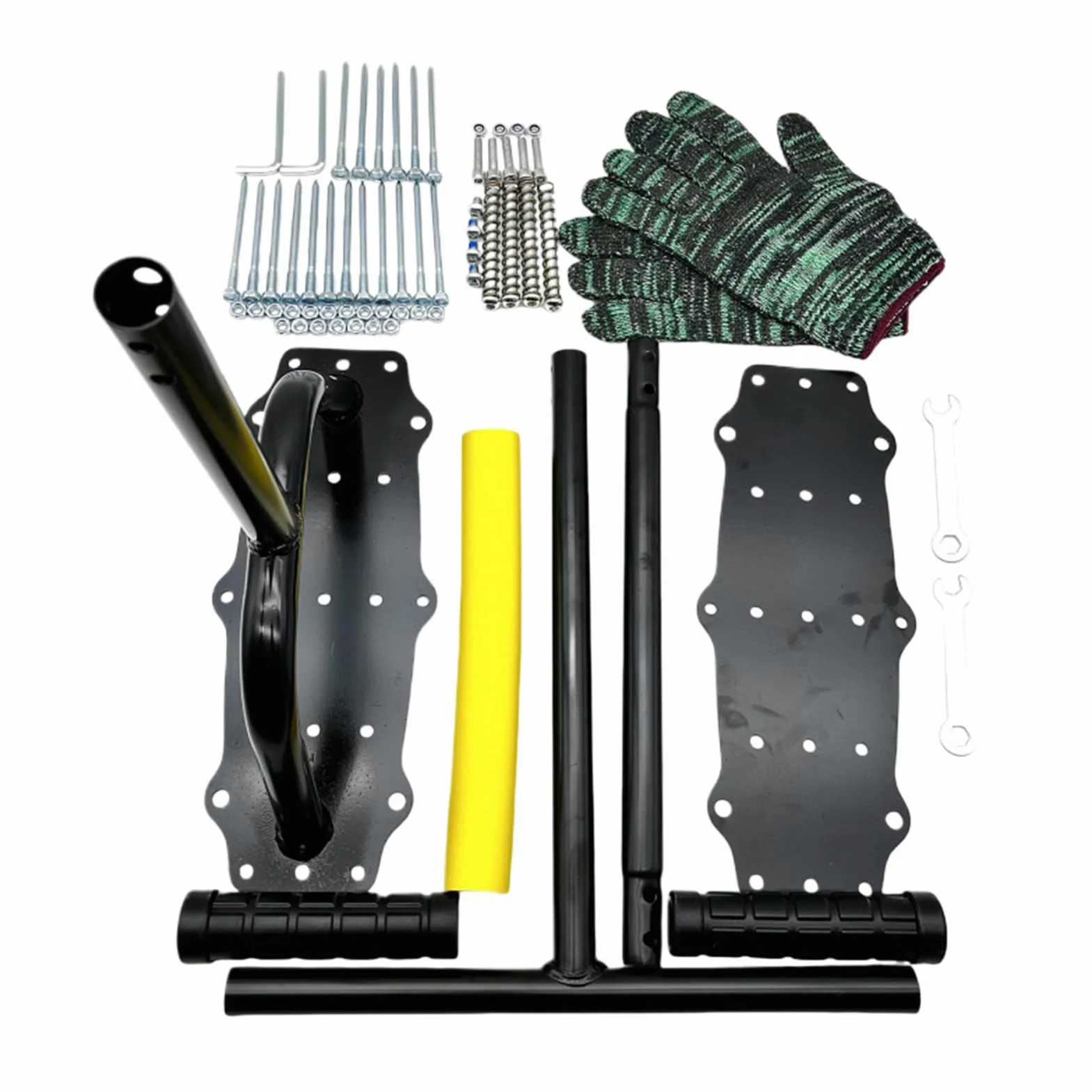 Aireador de Césped Herramienta manual de aireación | Diseño con resorte, aireador para césped con 17 púas de acero para aireación de jardines y jardinería de