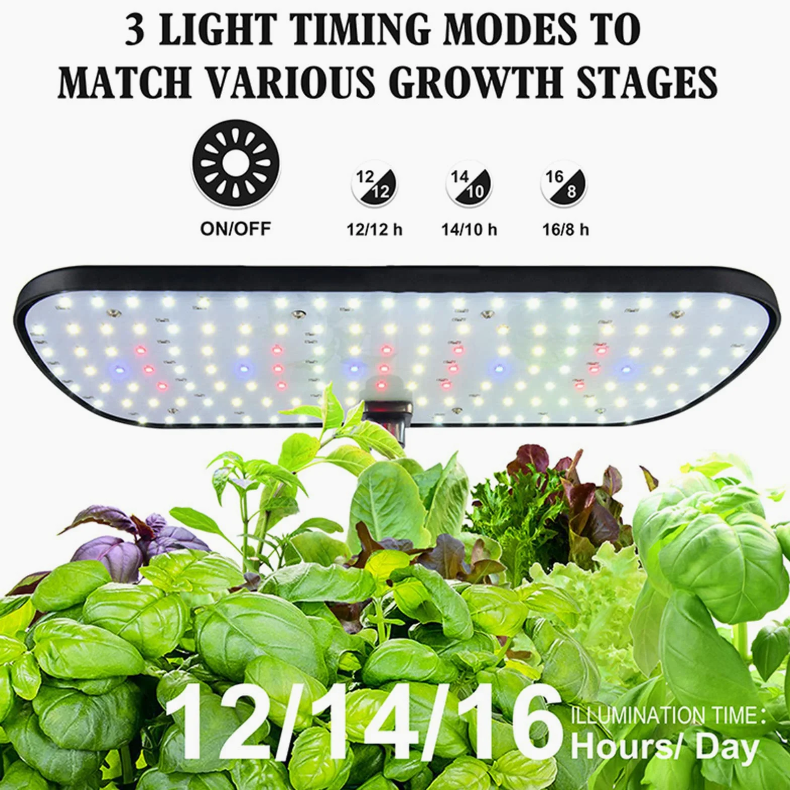 Sistema de Cultivo hidropónico, 12 cápsulas kit de iniciación de jardín para interior con luz crecimiento, Kit de germinación inteligente con función de sincronización de ciclo, Altura Ajustable#2