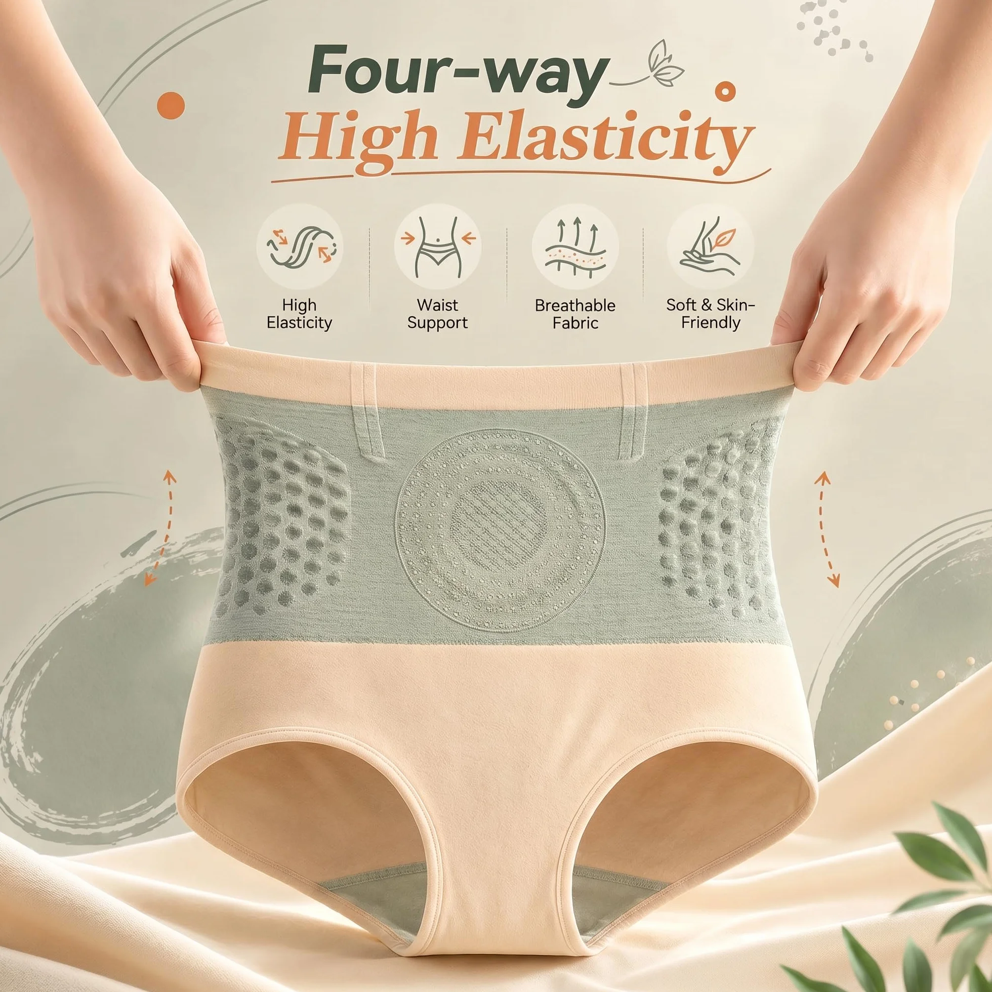 Pantalón Corto Termogénico Reductor de Cintura Alta Moldeador para Mujer Control de Barriga
