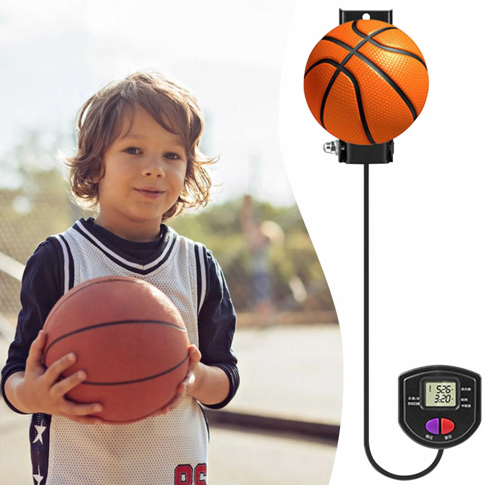 Medidor De Salto Vertical | Entrenador De Rebote - Contador De Toques Baloncesto