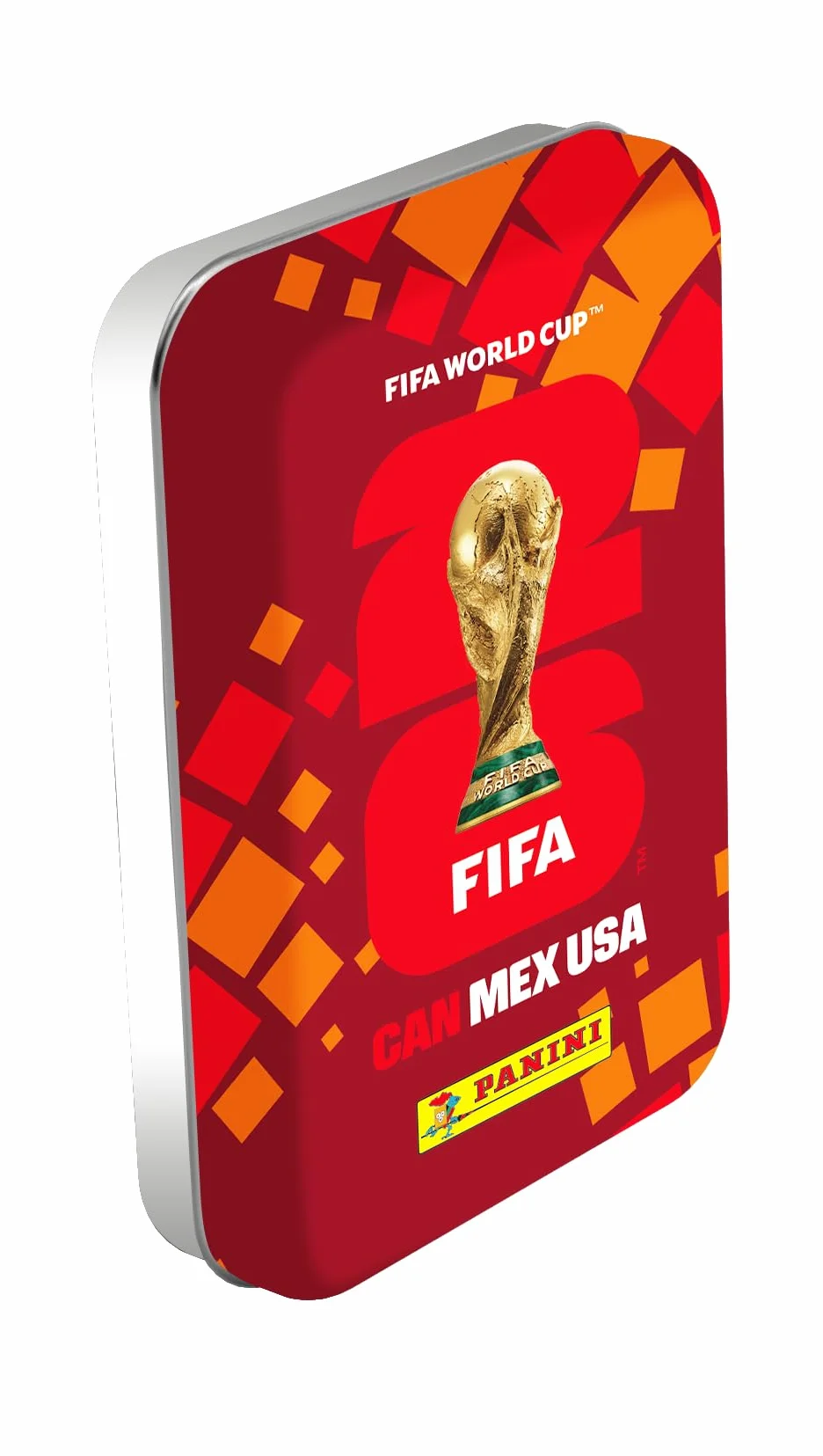 Panini FIFA 2026 Caja metal 8 fundas