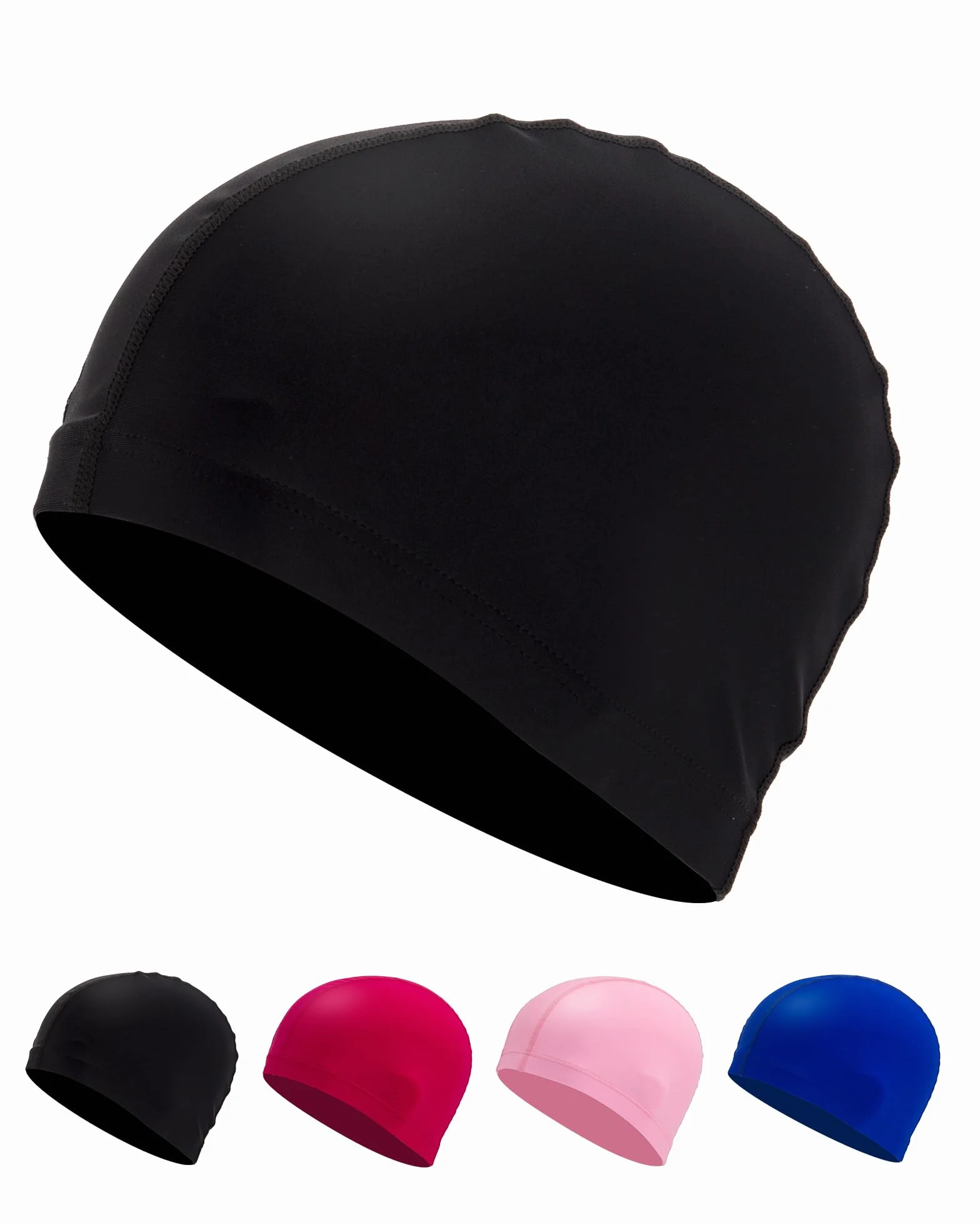 Gorro Natación Hombre y Mujer Cómodo Duradero Alta Elasticidad