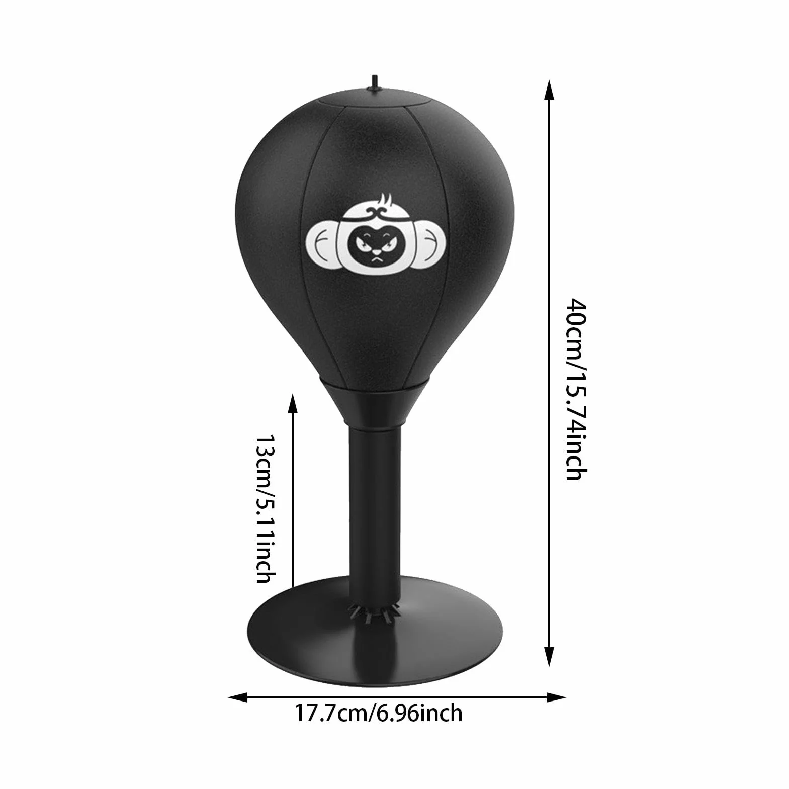 Desktop Punching Bag Suction Cup Table Boxing Ball Heavy Duty Stress Relief for Home Workplace