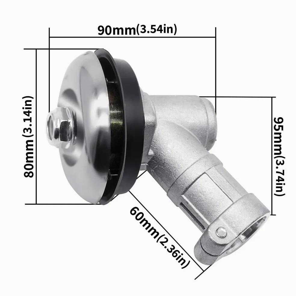 Compatible con Caja De Engranajes 26 Mm, 28 7 Y 9 Dientes, Cabezal Engranaje For Desbrozadora, Reemplazo Cortacésped, Piezas Herramienta Jardinería Parte(28mm 7t)