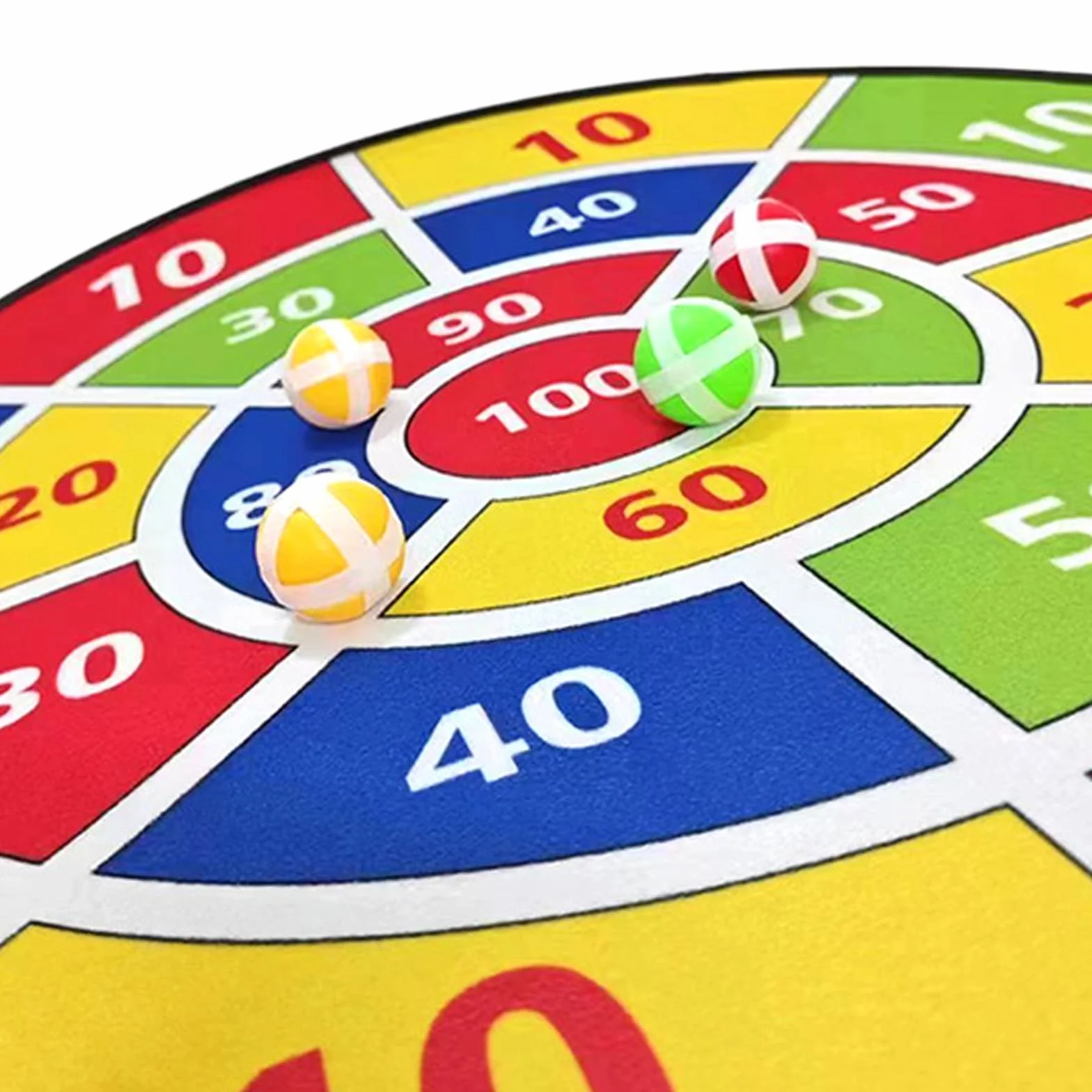 Tablero de Dardos Diana 66cm para Niños, Juego de Dardos Unilateral, Regalo Deportivo Interior Exterior 3-12 Años
