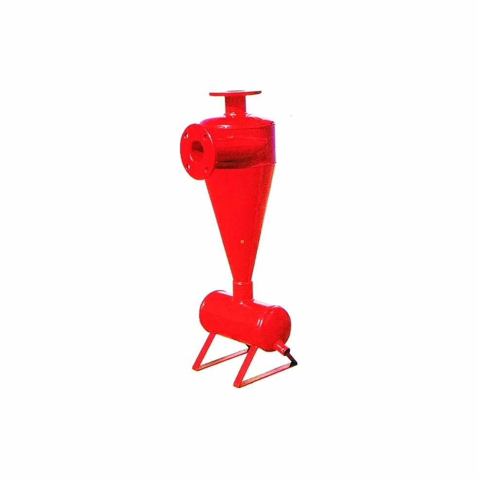 Todo Cultivo Hidrociclón de riego de 2,5 Pulgada (75mm) de Acero al Carbono. (caudal 24-42000L/H) Salida Brida 4 Tornillos. Separador de Arena y sólidos en el Agua de riego