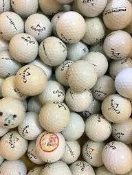 Pelotas de golf Lakeballs Mix 50 unidades calidad AAA/AA blanco