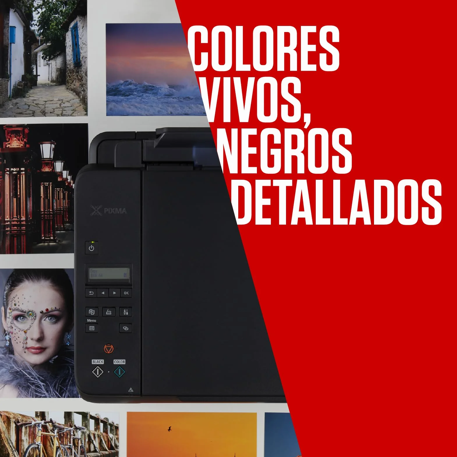 Canon PG-575 CL-576 Cartuchos de Tinta Original Negro y Multicolor Compatible con PIXMA