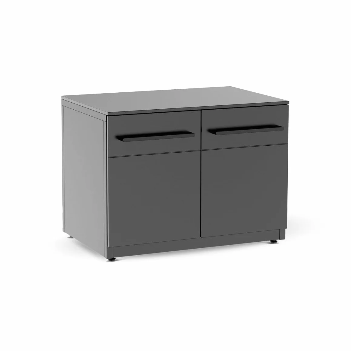 cozze® Módulo bajo para Cocina Exterior – Mueble Universal para Barbacoa – Acero galvanizado con encimera Resistente al Calor - 68x90x60 cm