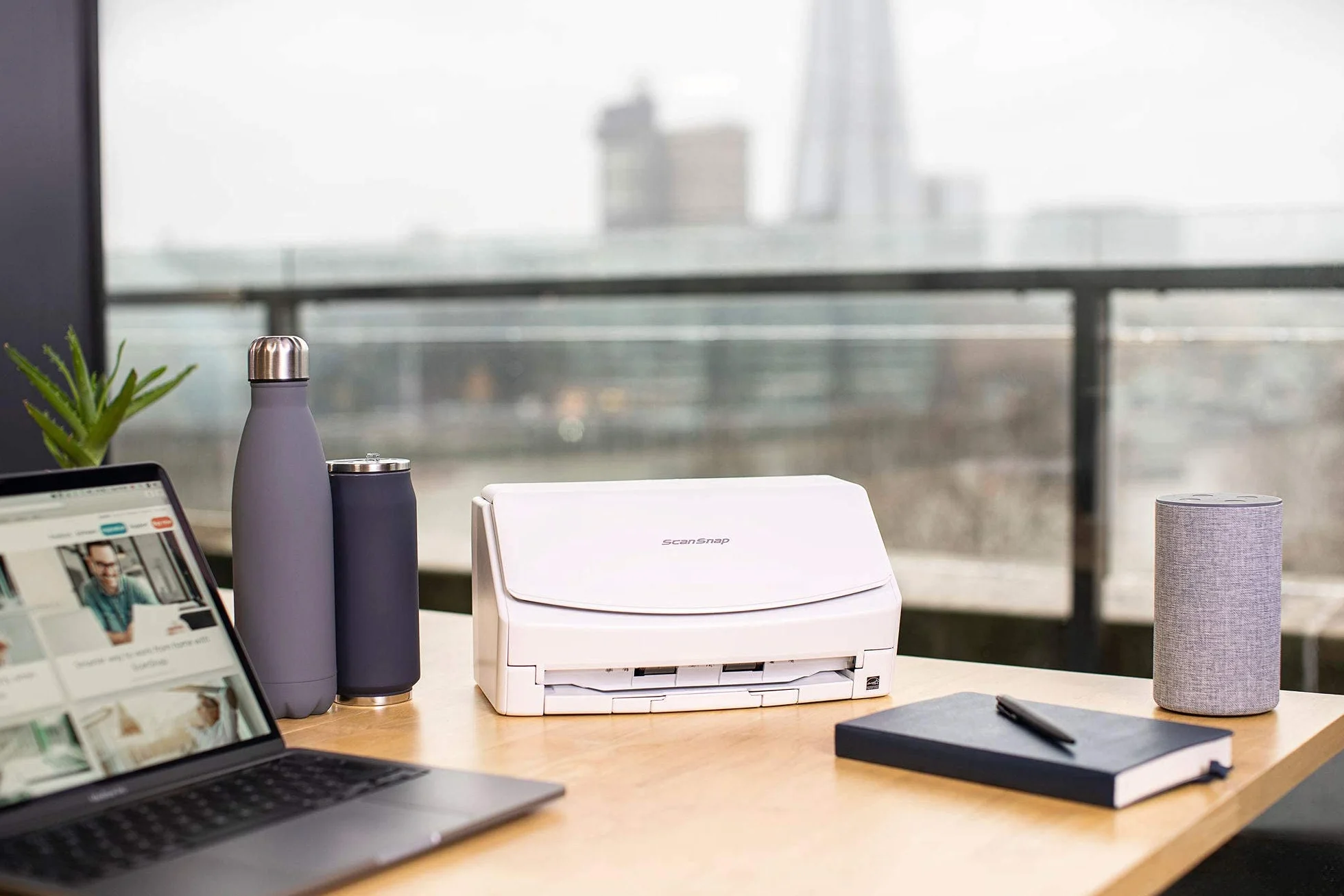 ScanSnap iX1400 Escáner de Documentos Doble Cara Dúplex ADF A4 USB 3.2