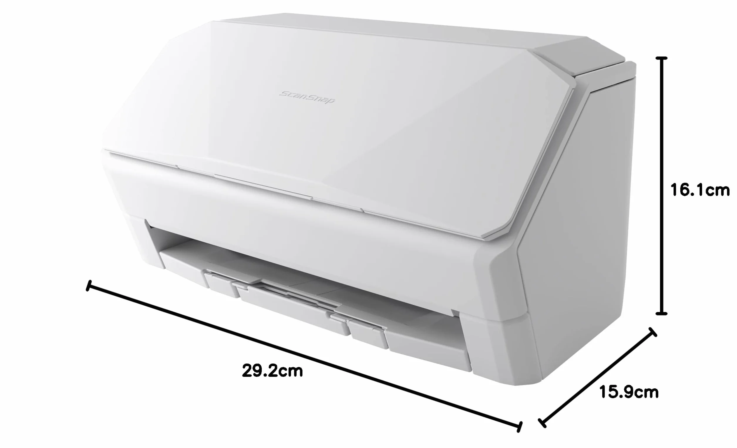 ScanSnap iX2500 Escáner de Documentos dúplex Alta Velocidad 45 ppm 90 ipm ADF 100 Hojas 600 dpi Wi-Fi 6 USB 3.2 Gen 1×1