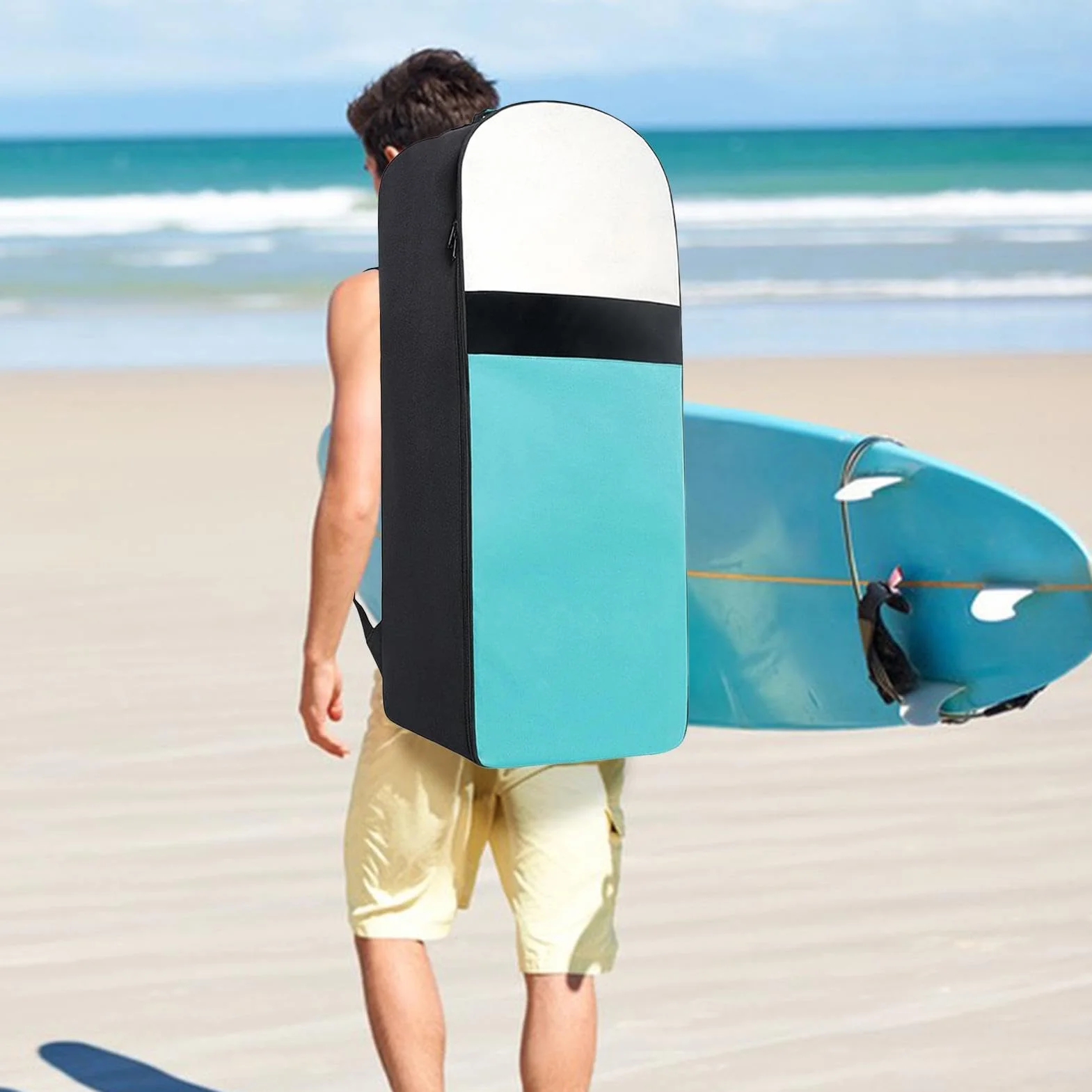 Mochila para tabla de pádel, bolsa de protección, almacenamiento de tabla de surf, gran capacidad ajustable