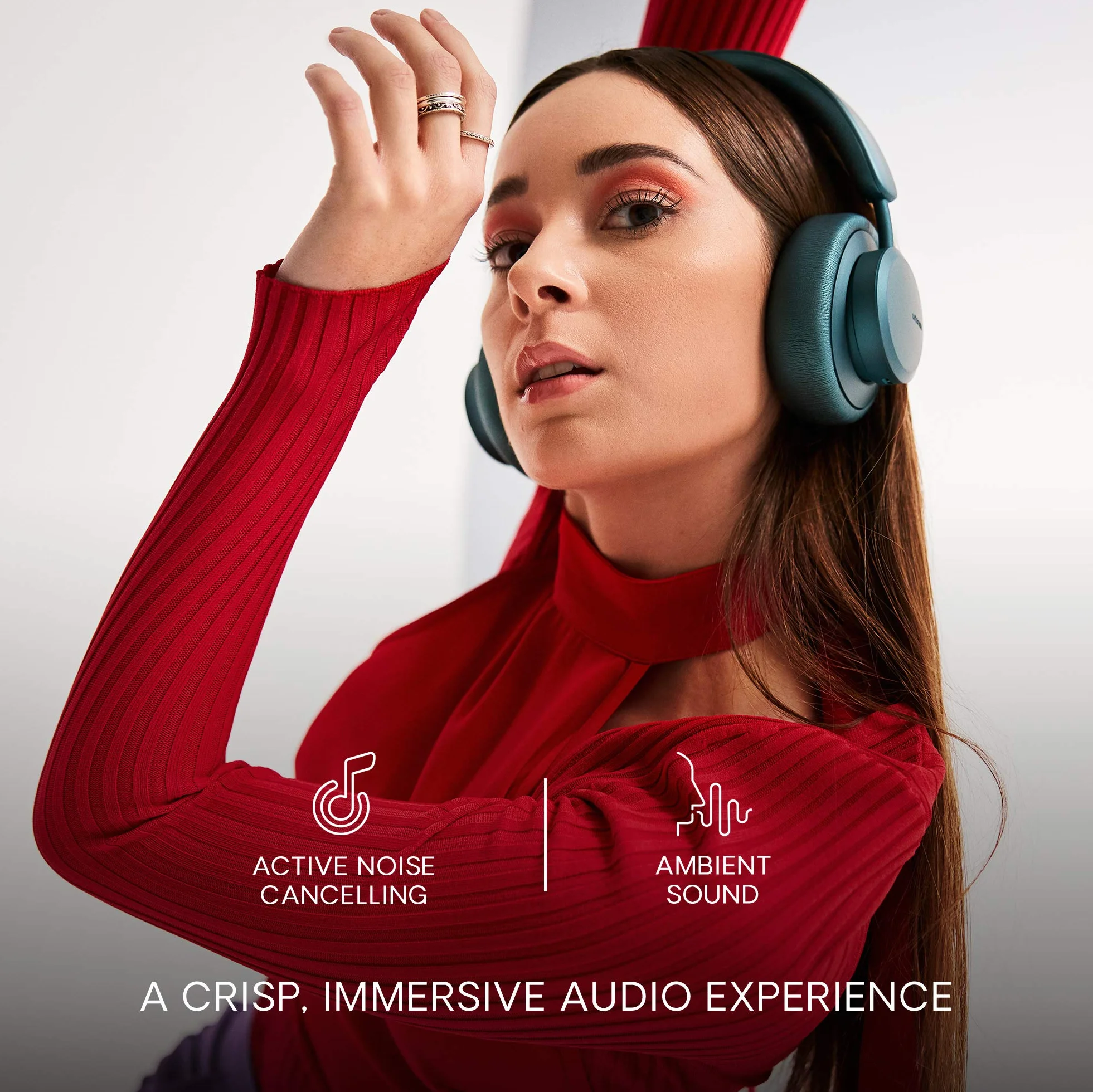 Urbanista Miami Auriculares Bluetooth Inalámbricos Cancelación Ruido Activa 50h Negro
