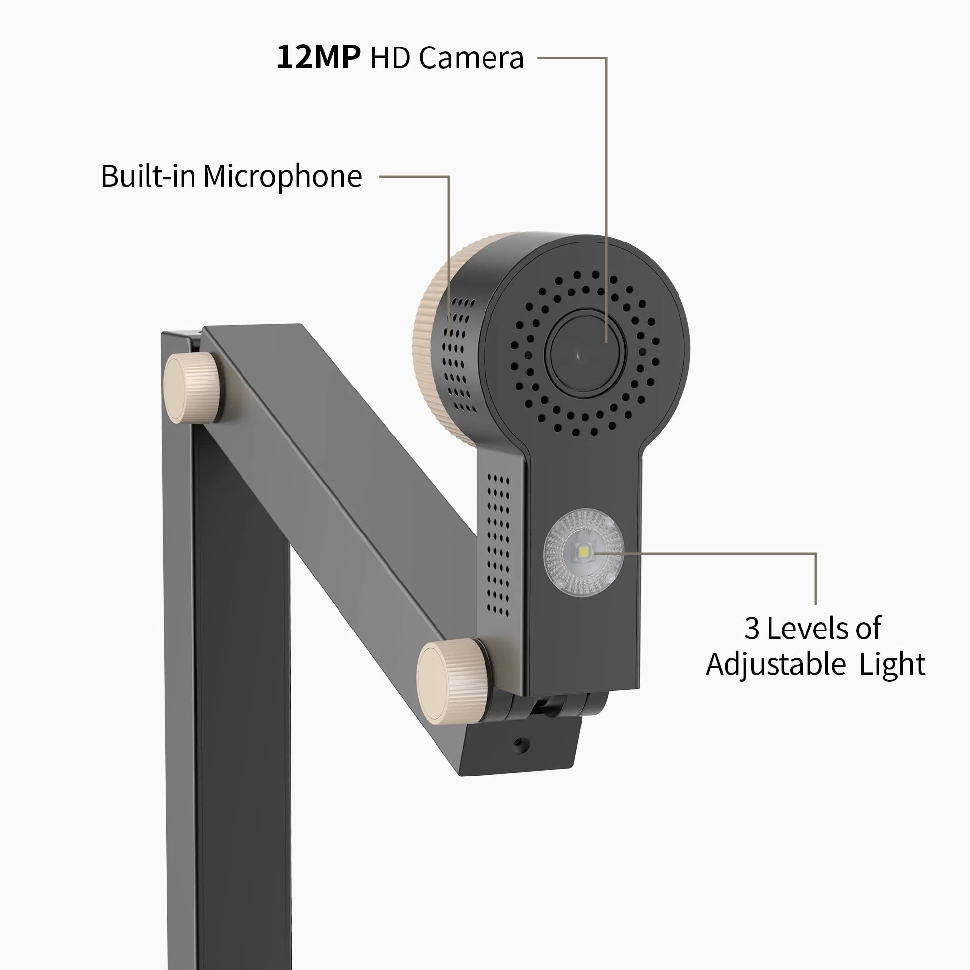 CZUR Fancy S Pro 12MP Documento Visualizador Cámara HD 330PPP/60FPS Captura Tamaño A3 4K Cámara Web con Micrófono y Luces LED