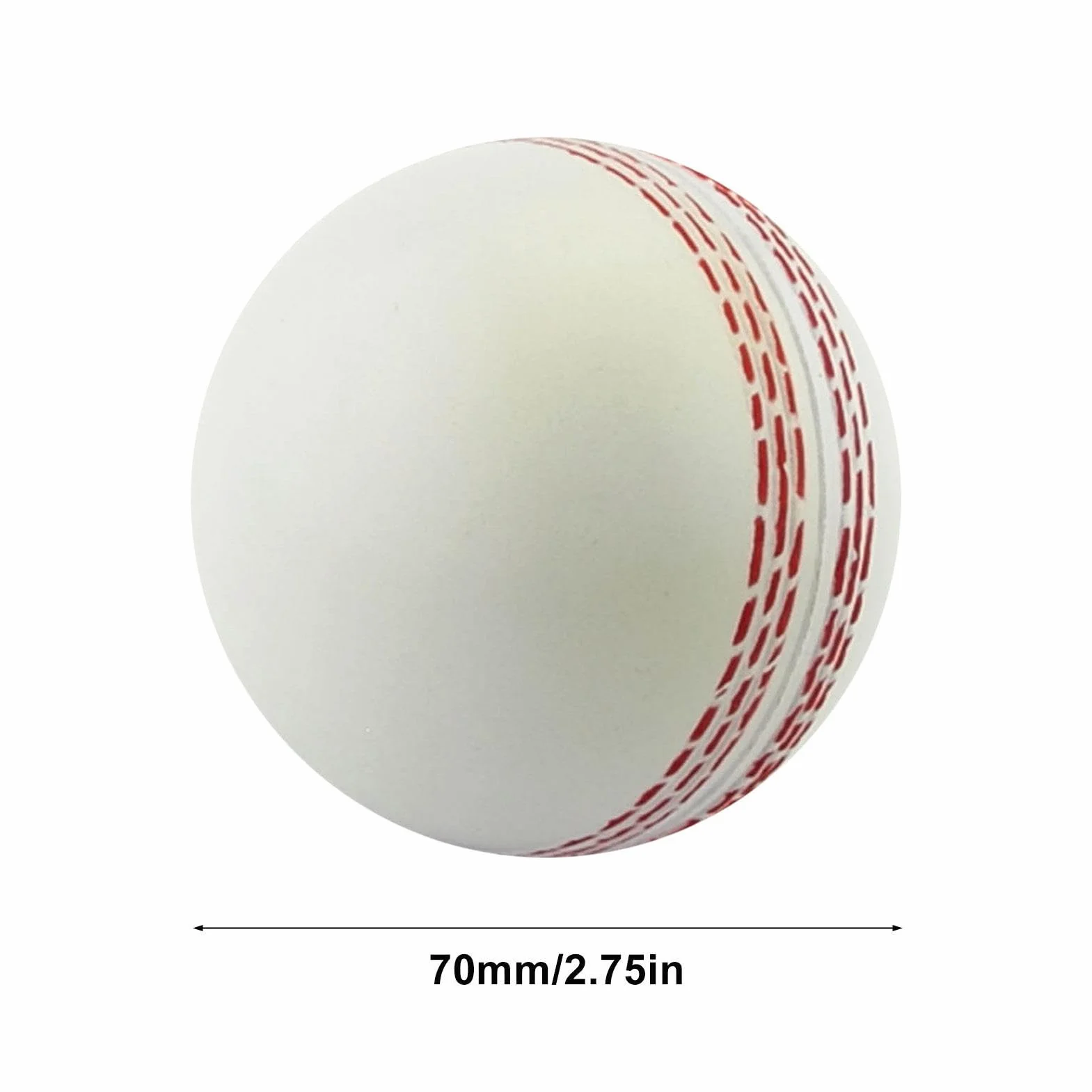 Fulenyi Bolas de Cricket de Entrenamiento Flexibles para Interior y Exterior