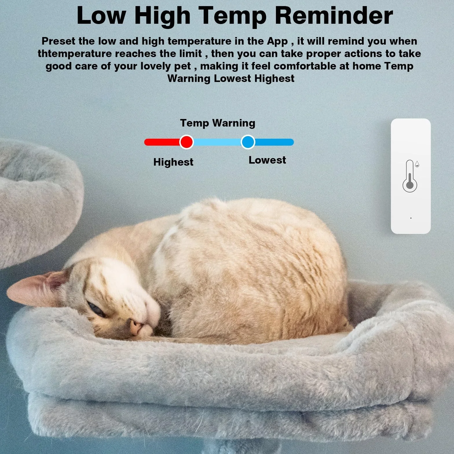 Jadeshay Termómetro Higrómetro WiFi Inteligente,4 Piezas Sensor Inalámbrico de Temperatura Humedad Digital Monitor de Ambiente para Hogar Oficina Invernadero y Bodega,Compatible con Smart Life Alexa