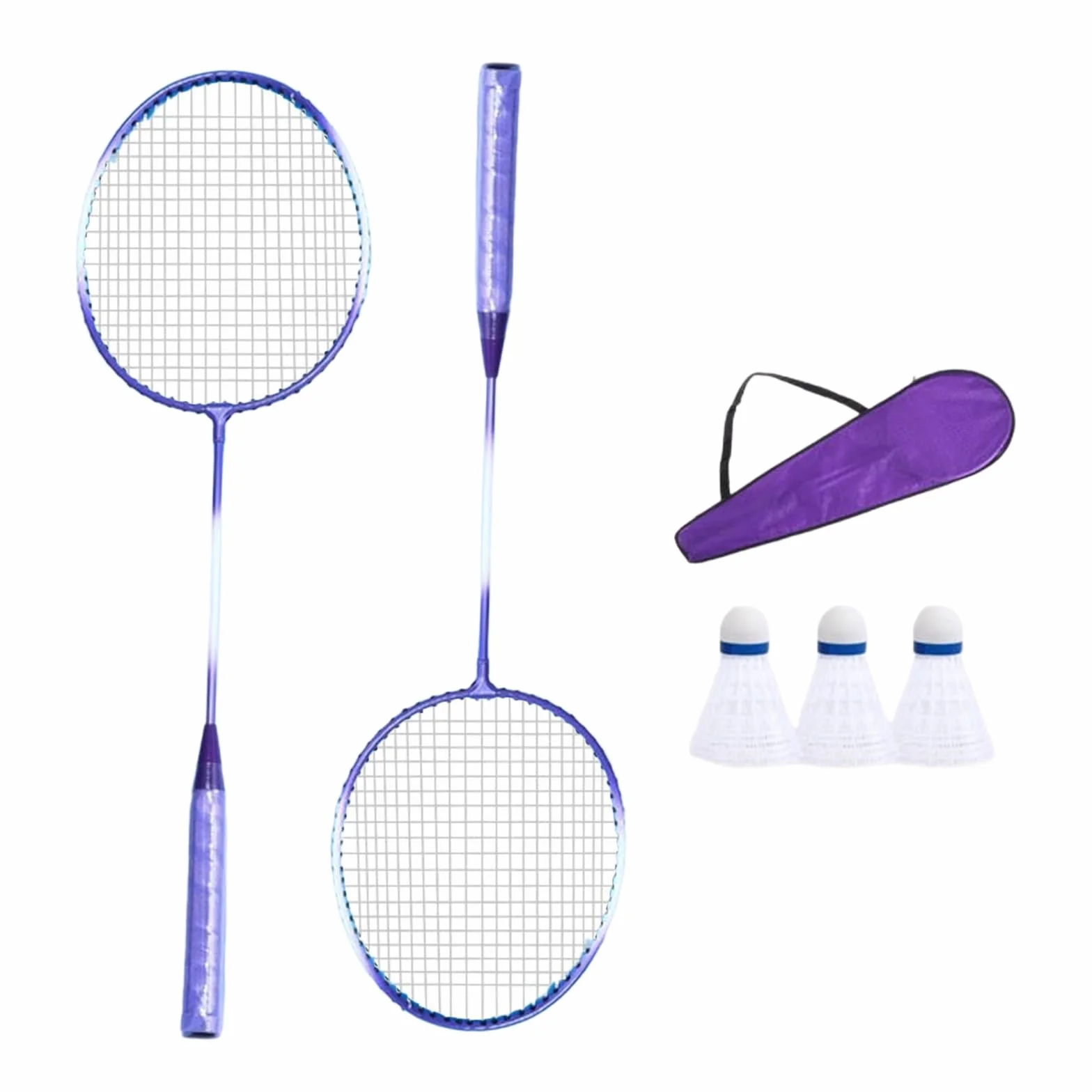 Raquetas de bádminton ligeras para interiores y exteriores, para niños, adultos y principiantes