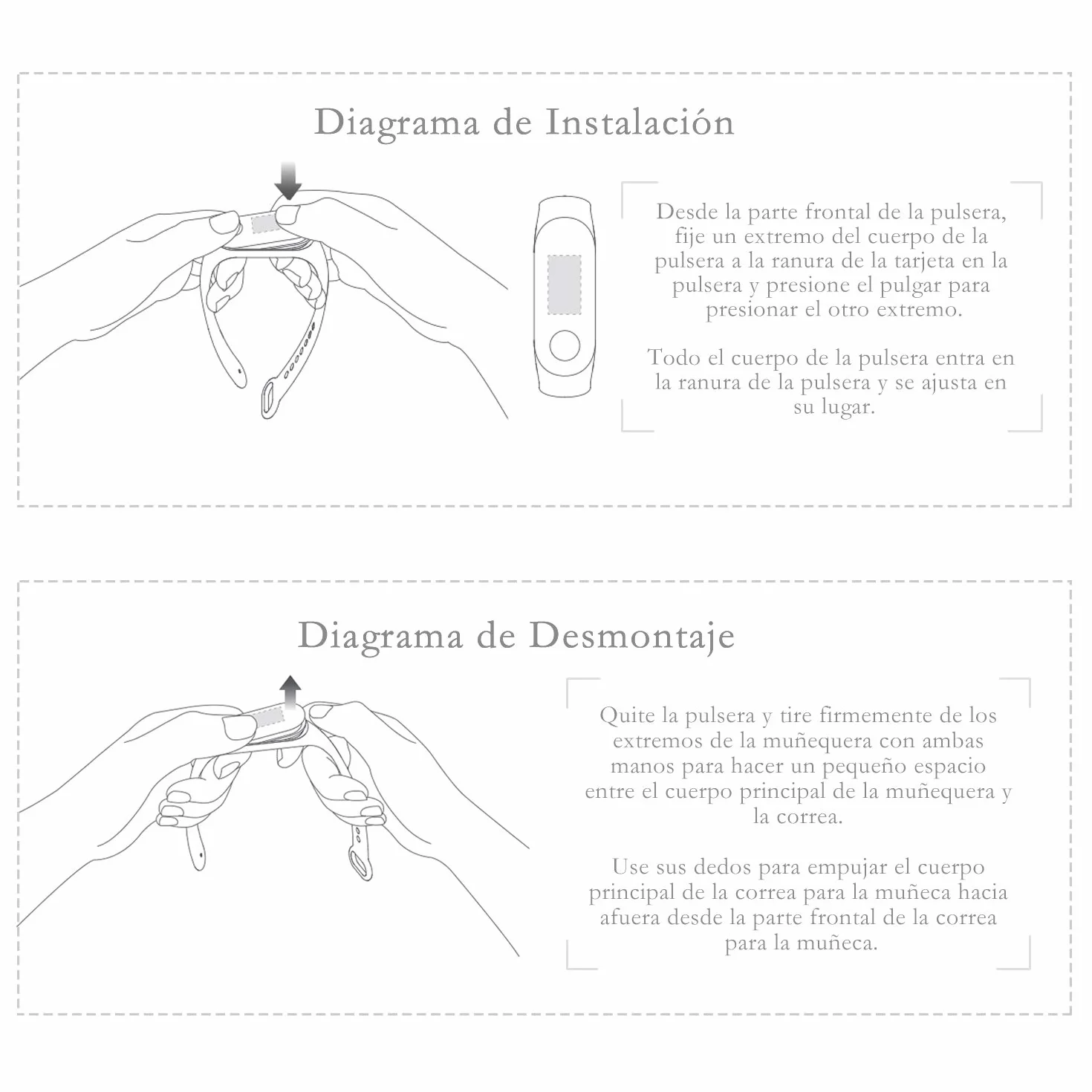 Correa Compatible con Xiaomi Mi Band 3/4, Pulsera de Silicona para Mi Fit Band 4 y Band 3