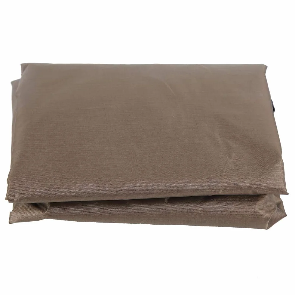 Focket Cojín para Asiento de Columpio, 150 x 150 x 10 cm, Tela Impermeable, Funda de cojín para Asiento de Columpio de 3 plazas, Buena Permeabilidad al Gas, para Patio y jardín (marrón)