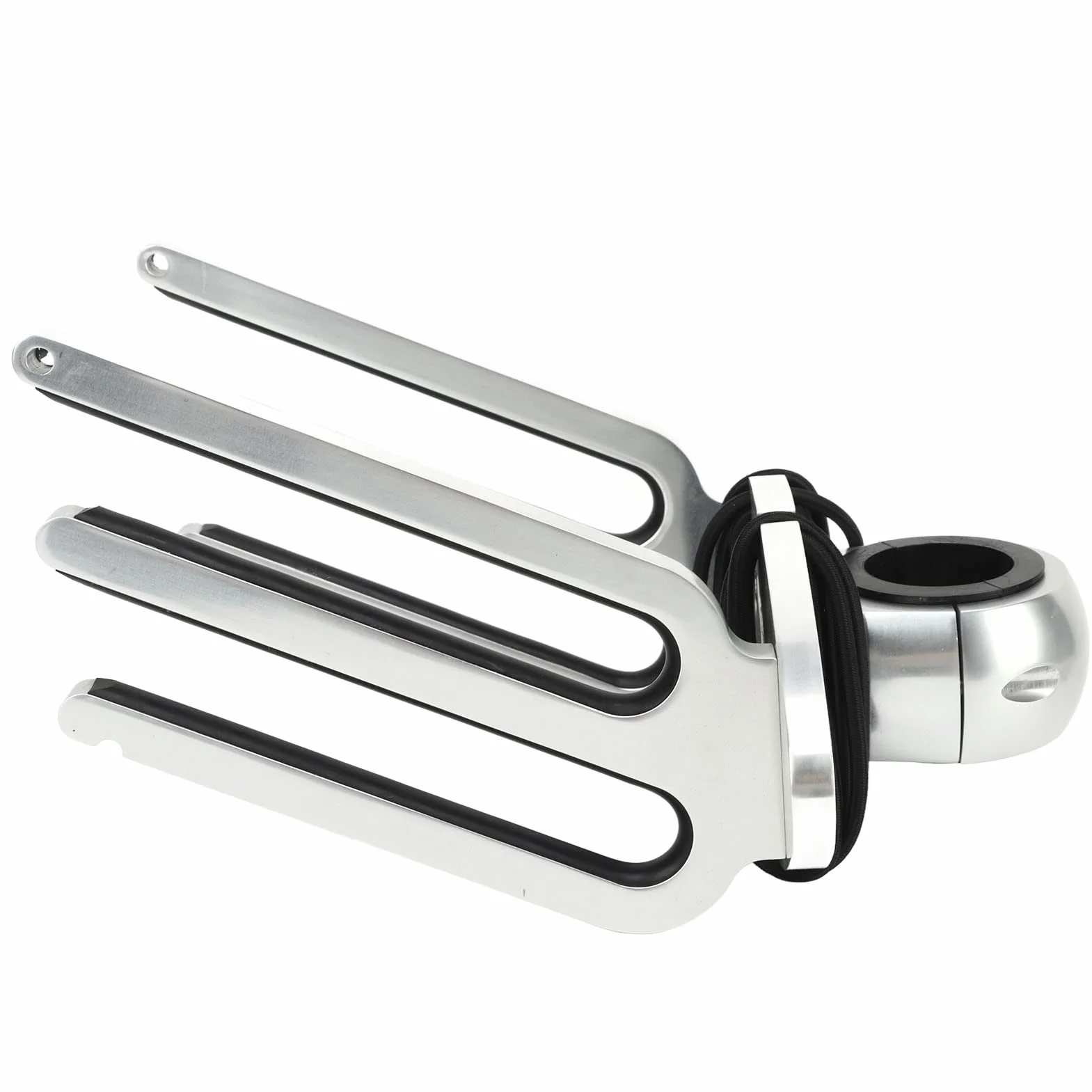 Guarderilla de la Torre de Wakeboard Soporte de Aluminio Pulido para Tubos de 0.89-2.48 Pulgadas