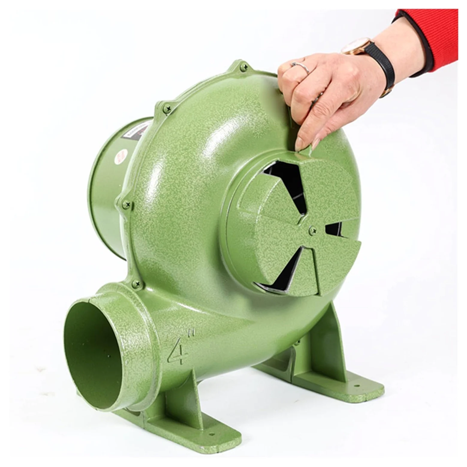 Soplador centrífugo Nuevo Ventilador centrífugo de Escritorio 2 Pulgadas y 150W for Caldera pequeña Comedor Familiar, soplador multifunción Baja presión bajo Ruido