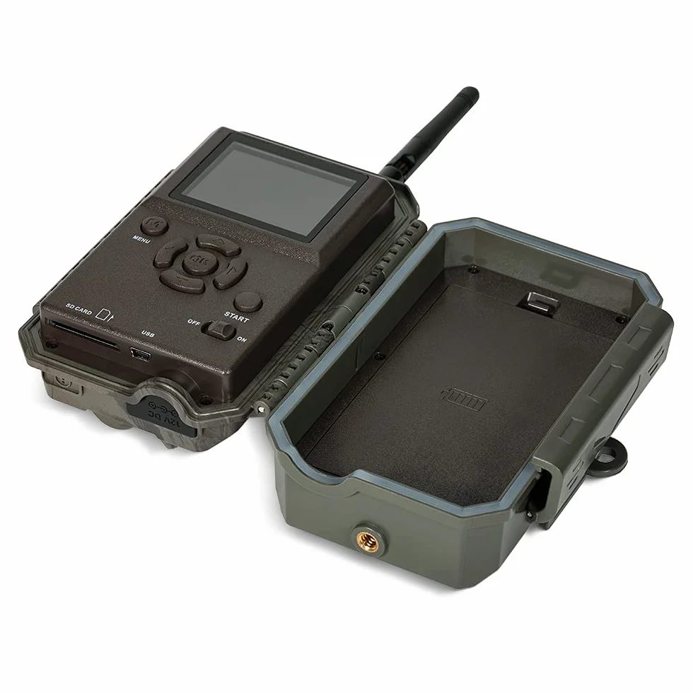 GardePro E8 Cámara Fototrampeo WiFi Bluetooth 64MP 1296P H.264 IP66 0,1s LED IR 940nm No-Glow