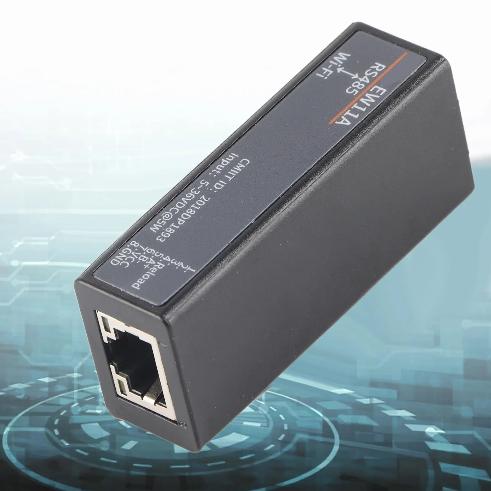 Módulo WiFi Serial Server HF7221 con Antena Incorporada Interfaz RJ45