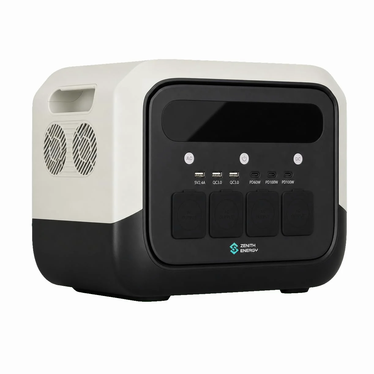 Pro1800 Estación de Energía Portátil LiFePO4 1024Wh, Salida CA 1800W (Pico 2400W), USB-C 100W, Carga Rápida 1200W, Carga Solar 400W, Generador Solar para Camping, Caravana y Hogar