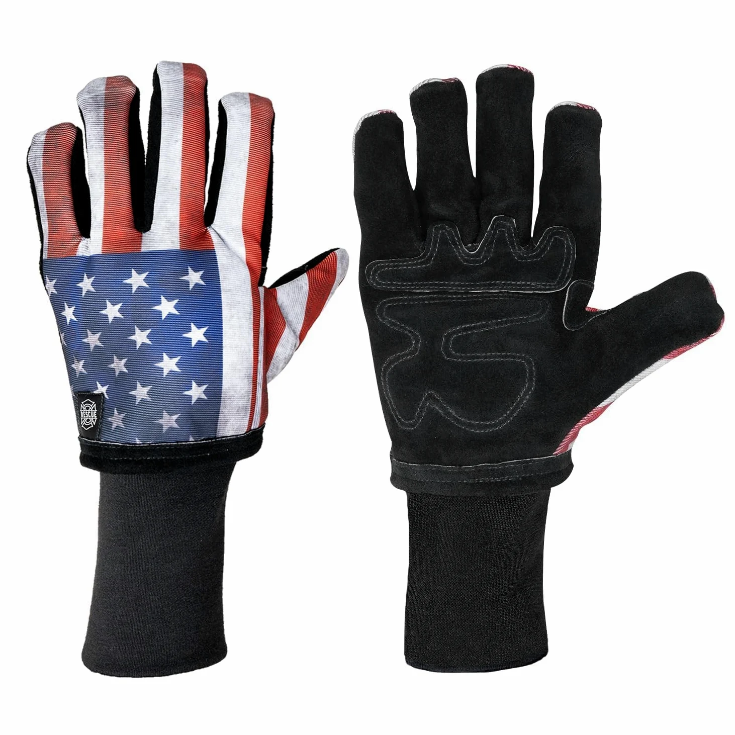 Grill Rescue Guantes de barbacoa 2.0 de neopreno resistentes al calor para asar, cocinar y hornear de forma segura, duraderos, talla única, versión 2 (EE. UU.)