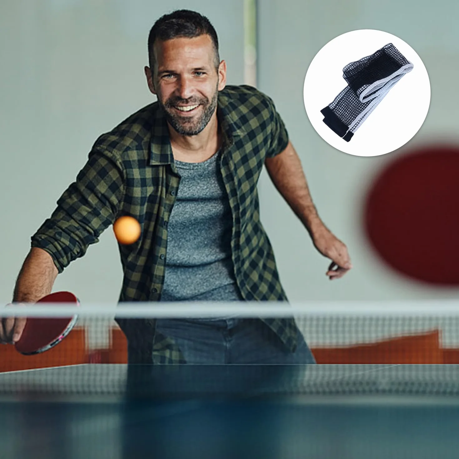 Red De Tenis De Mesa Ajustable Portátil 4 Piezas Reemplazo Entrenamiento