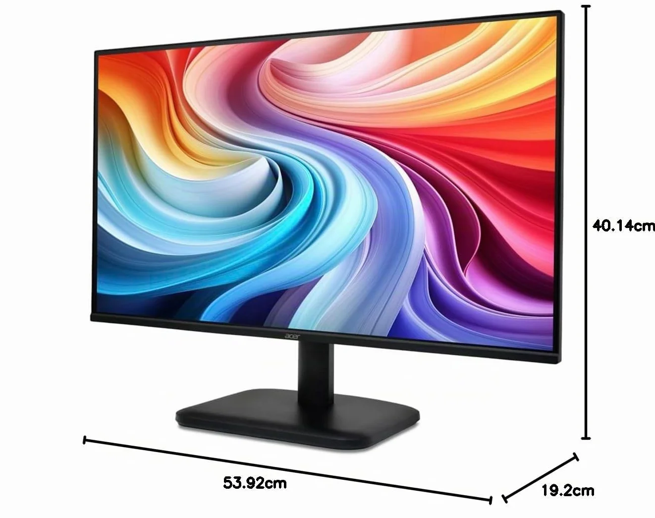 Acer EK241YGBIF Monitor 23,8" Full HD 120 Hz 1920x1080 16:9 250 Nits 1ms VRB VGA HDMI Negro