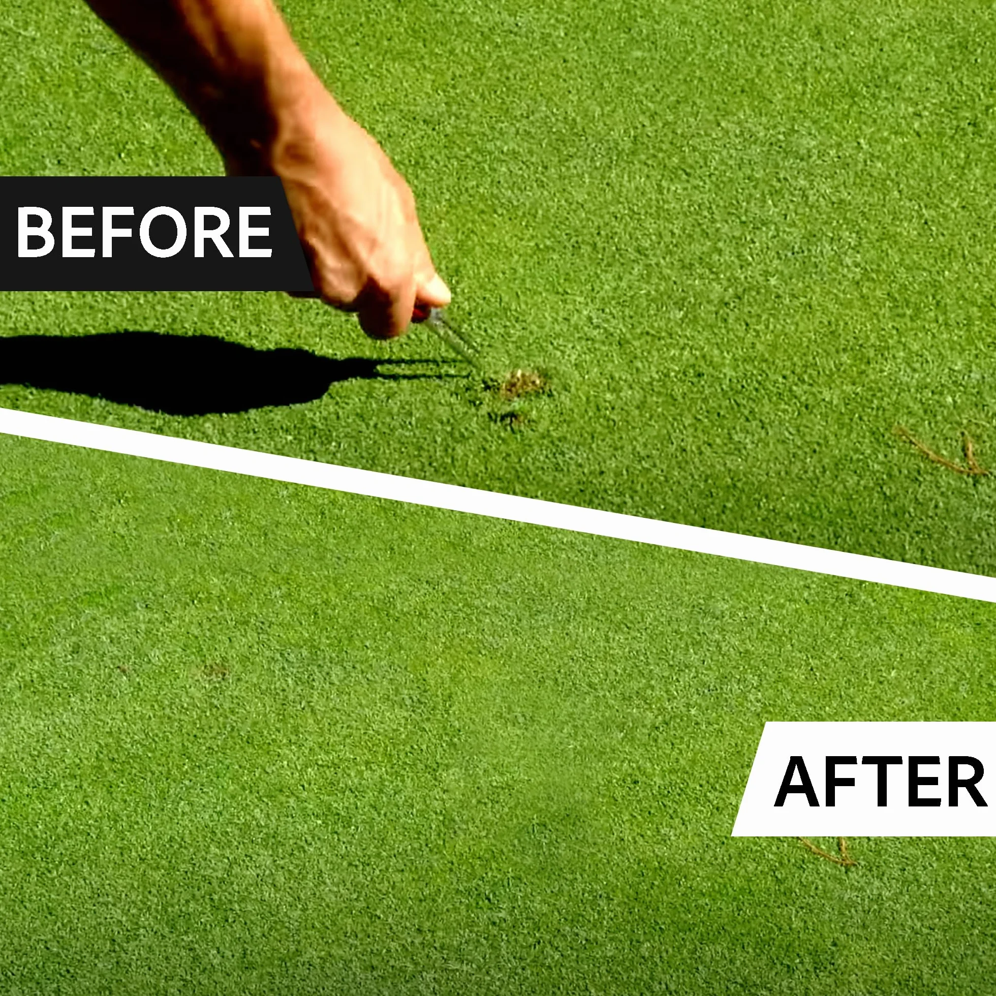 Kaizen Herramienta de reparación de divot de golf con marcador magnético y alineación de putting