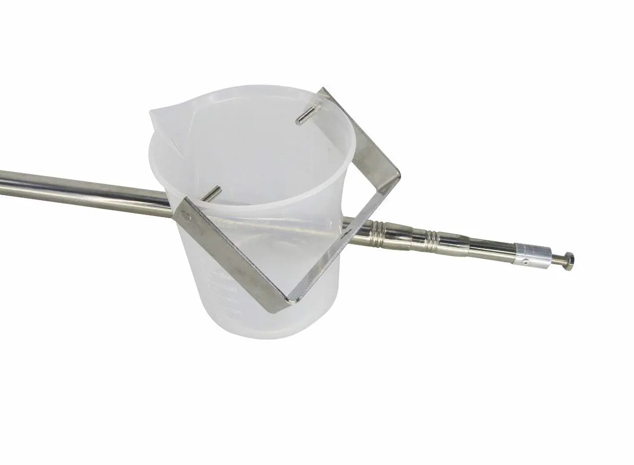 Muestreador de Agua telescópico Varilla de Acero Inoxidable Cucharón de plástico Vaso de péndulo de 500 ml/1000 ml Varilla de muestreo de Agua Varilla de muestreo, 1,25 m-5 m/4 pies-16,4 pies