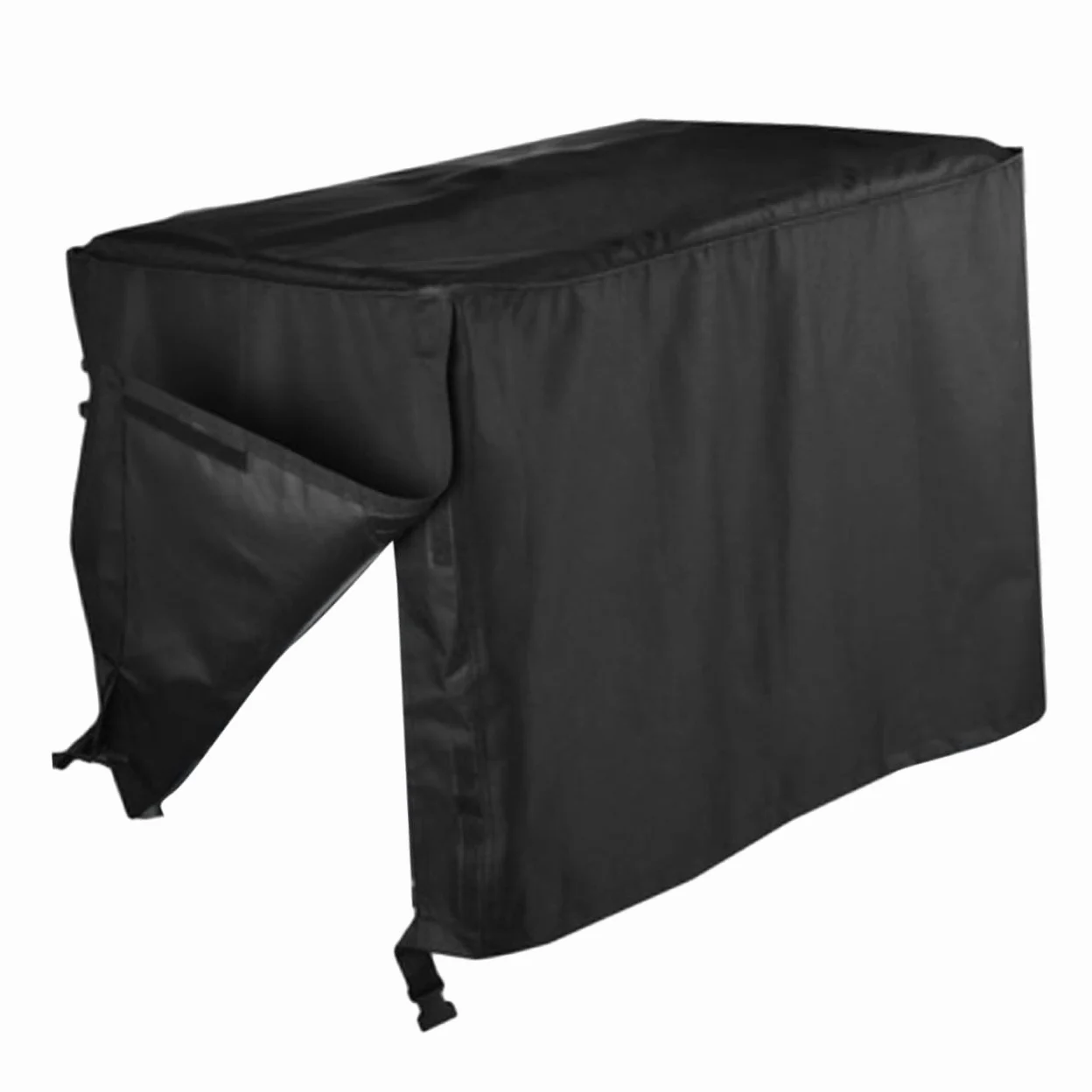 DECHOUS Funda Protectora para Generador Cubierta Rectangular Resistente la Lluvia y Rayos UV Funda Negra para Uso Exterior Jardín y Patio