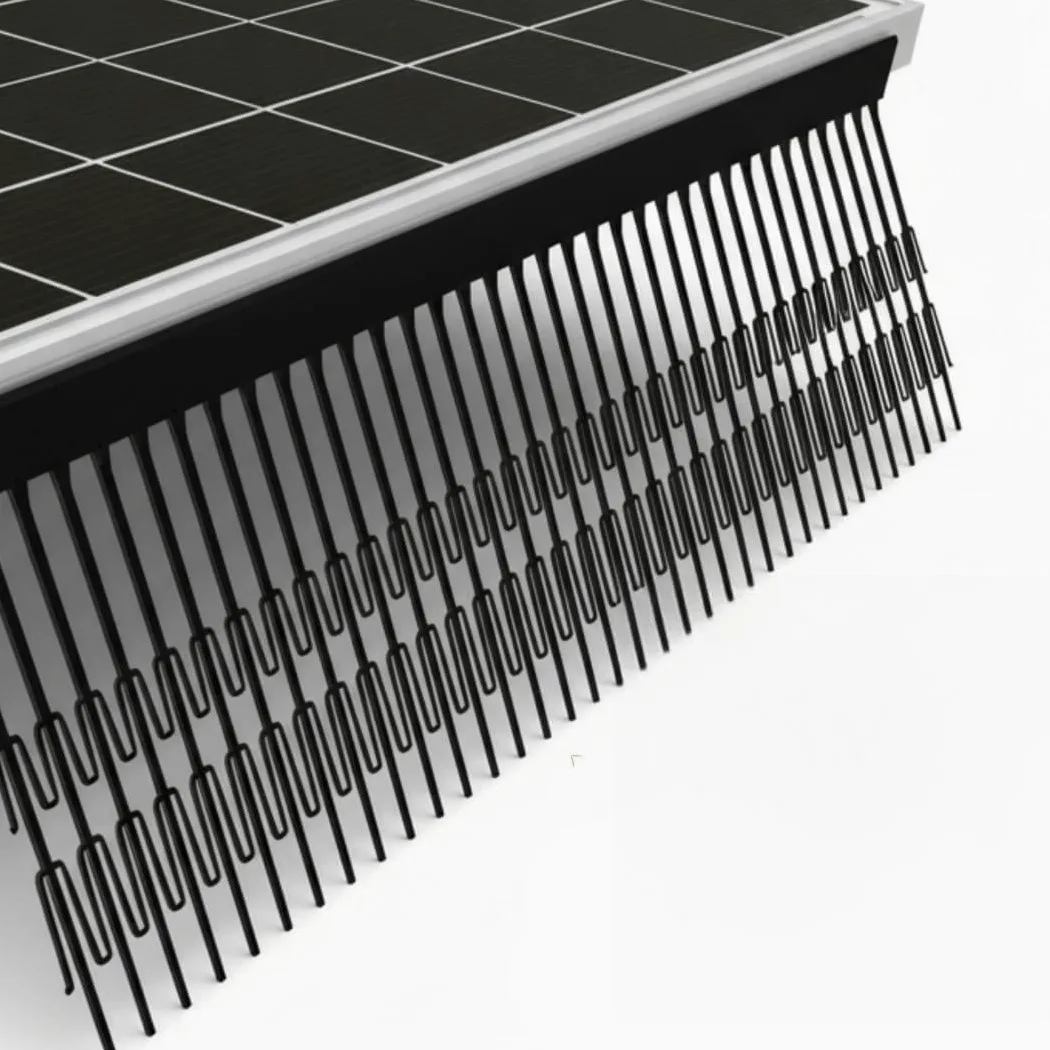 Repelente de Aves 40 m – C-Clip 30 mm – Extra Hoch 200 mm, Perimeter Segment Resistente a los Rayos UV para instalaciones solares