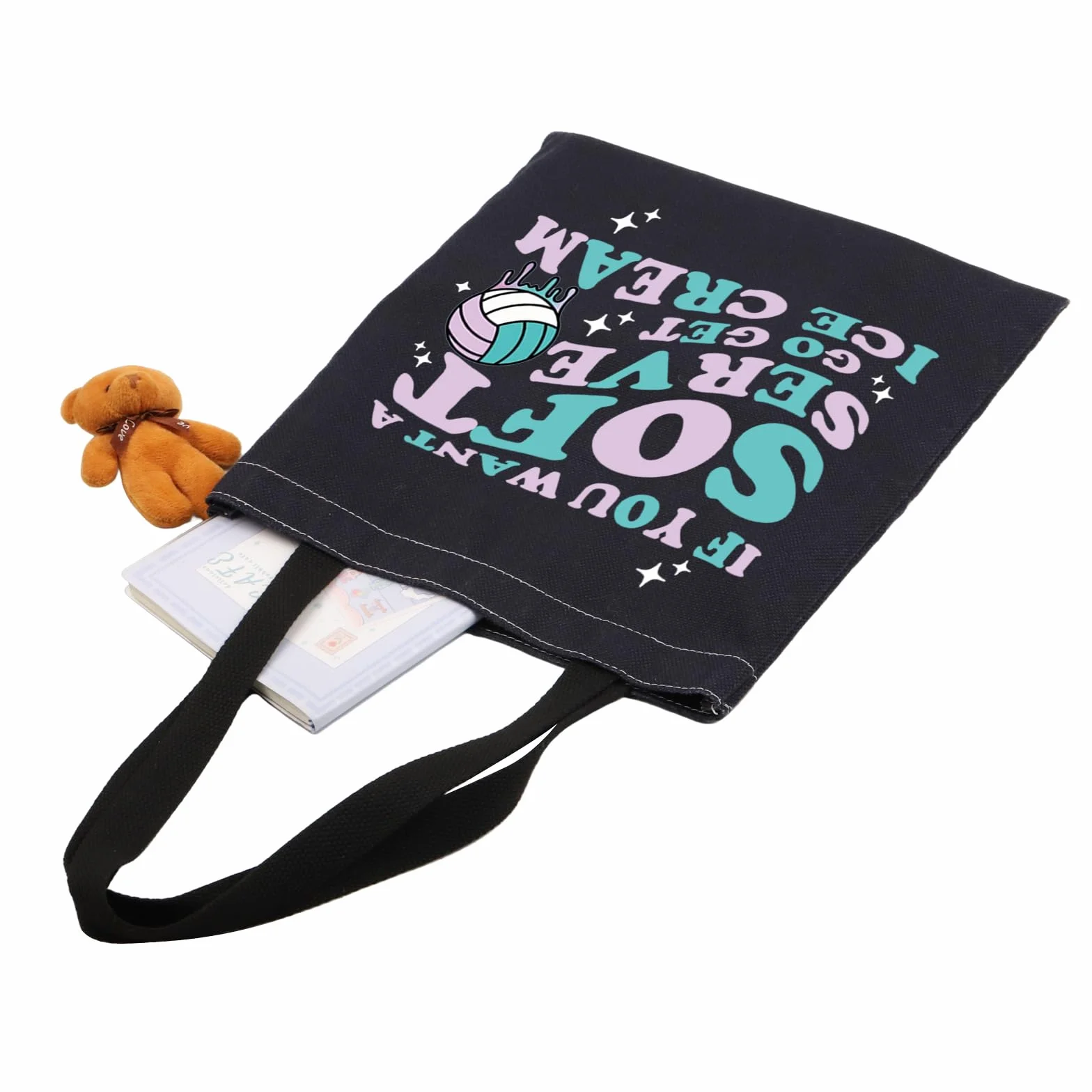 Bolsa de voleibol "If You Want A Soft Serve, Go Get Ice Cream" para jugador