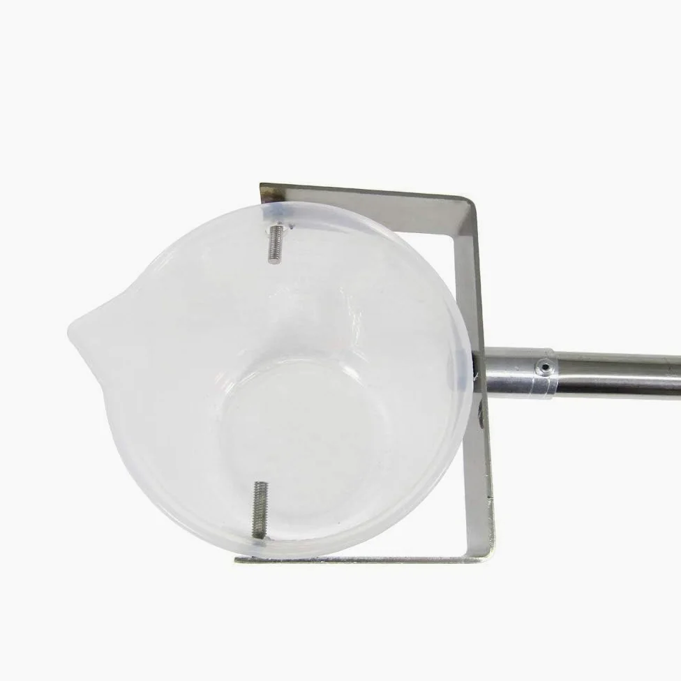Muestreador de Agua telescópico Varilla de Acero Inoxidable Cucharón de plástico Vaso de péndulo de 500 ml/1000 ml Varilla de muestreo de Agua Varilla de muestreo, 1,25 m-5 m/4 pies-16,4 pies